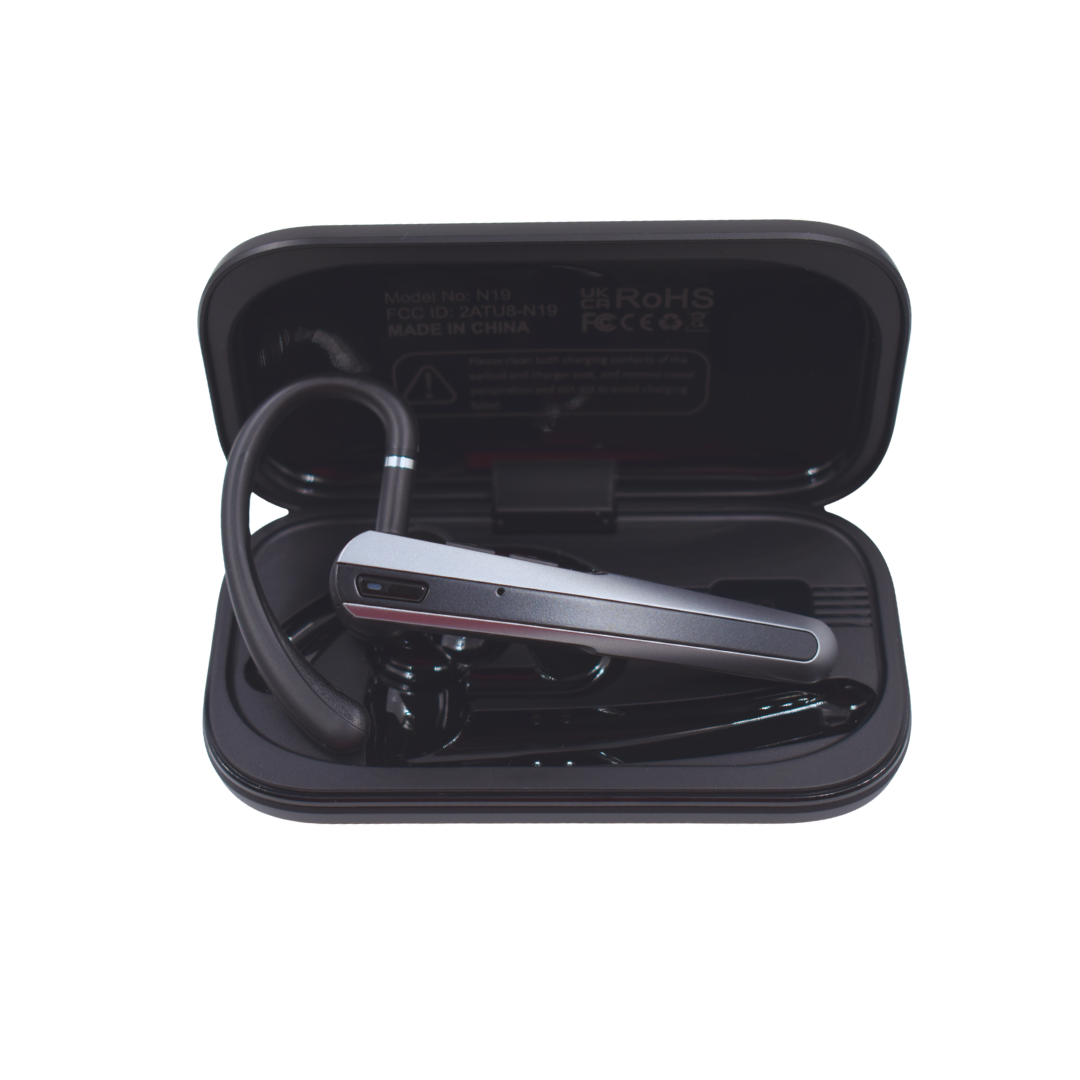 Auricular Bluetooth Manos Libres N19 Micr fono con Cancelaci n de Ruido para Conducir y Oficina-2