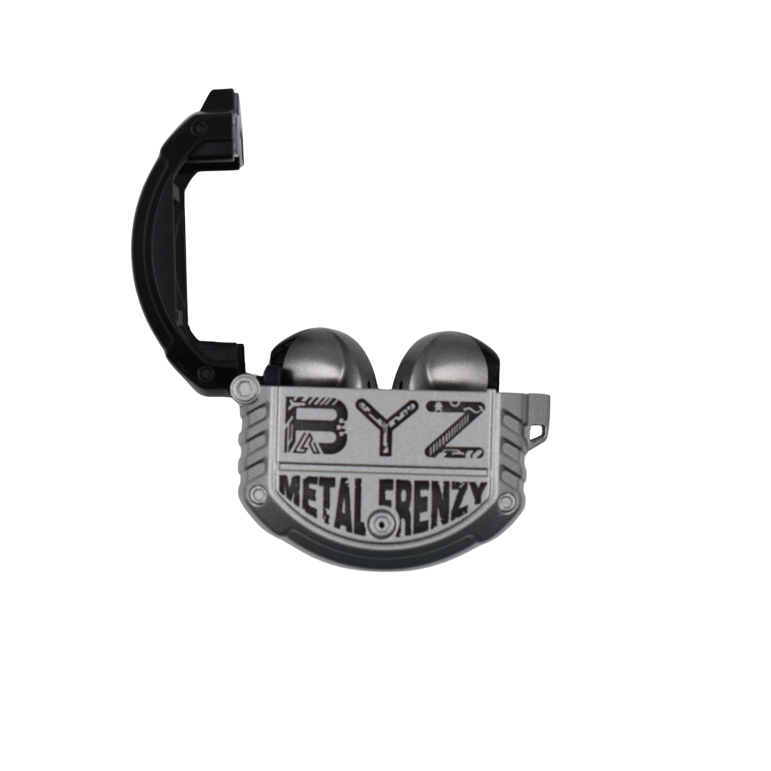 Auriculares Inalámbricos Caja Metálica Bluetooth Para iPhone Android-2