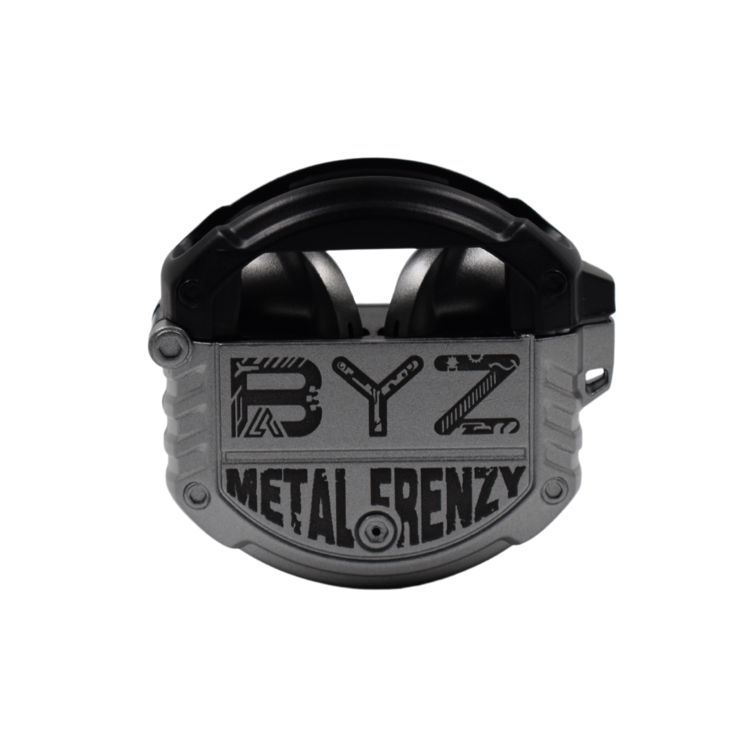 Auriculares Inalámbricos Caja Metálica Bluetooth Para iPhone Android-3