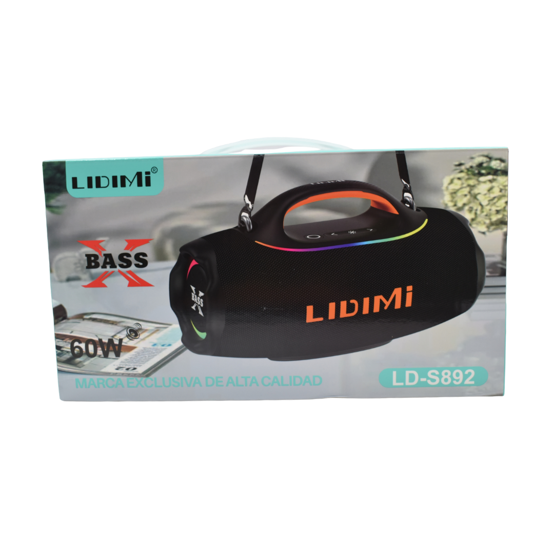 Parlante Bluetooth Port til Lidimi LD S892 60W Extra Bass LED RGB-6