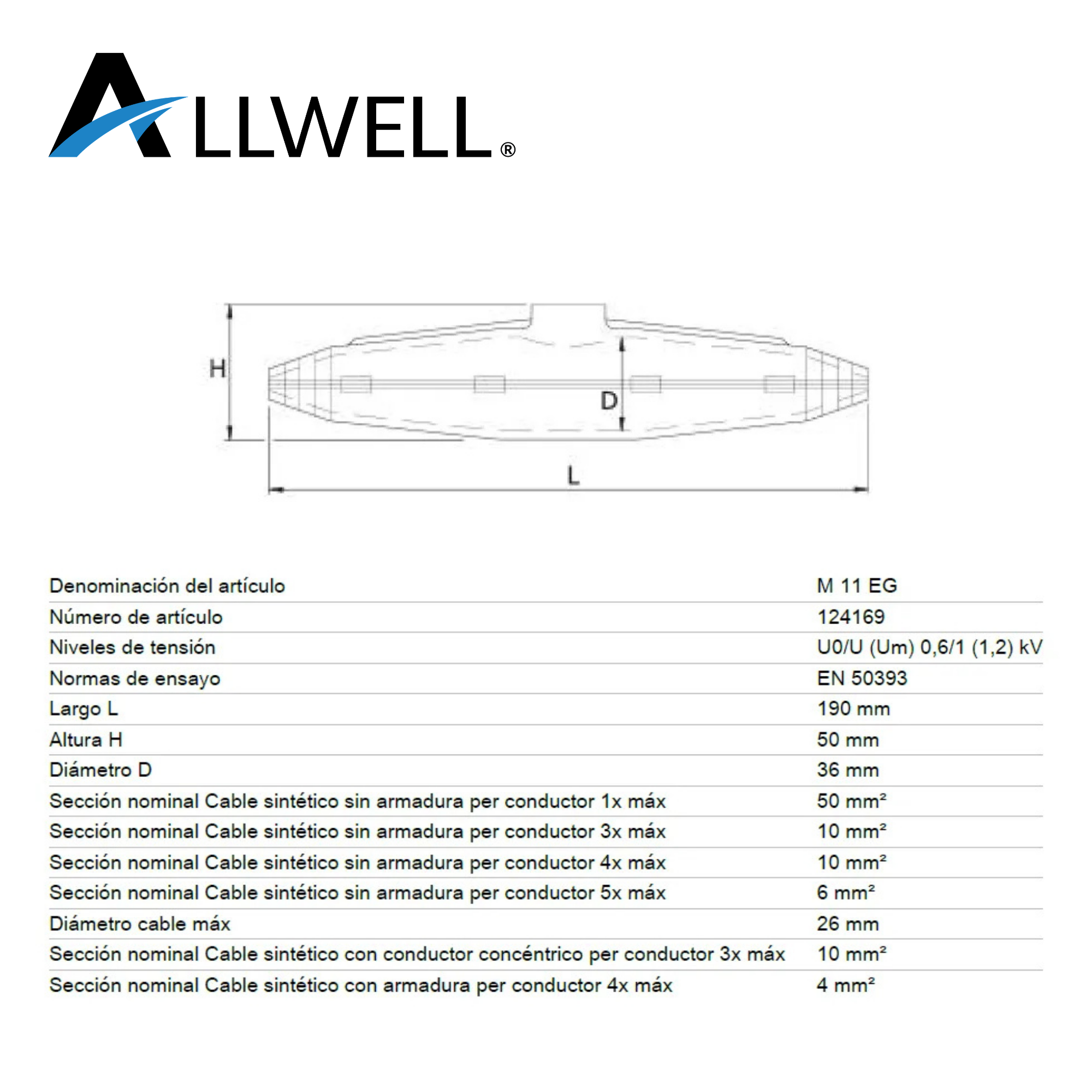 MUFA RESINA CELLPACK M11-2