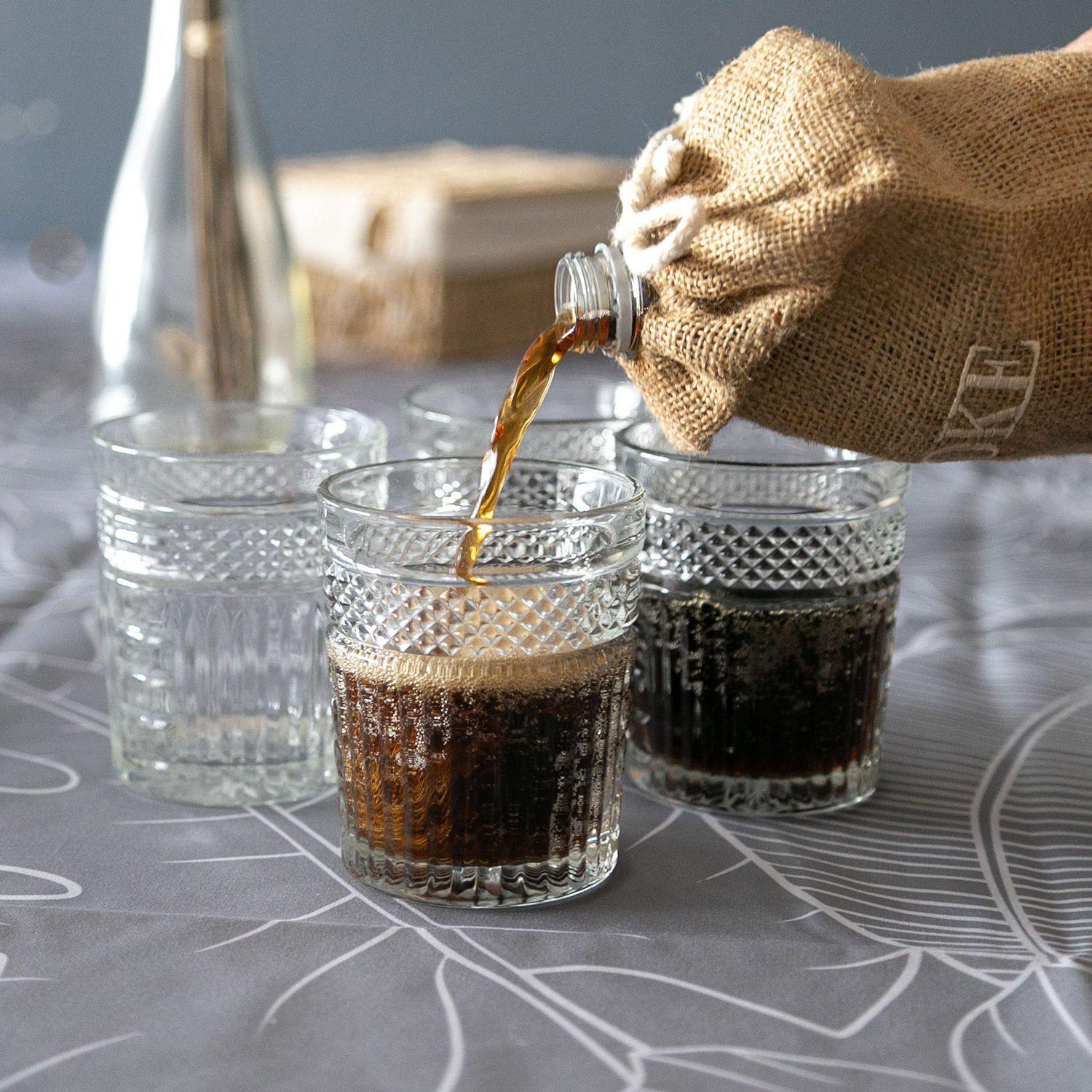 Mantel anti manchas rectangular 145 x 250 cm botánico gris Paper Home-5