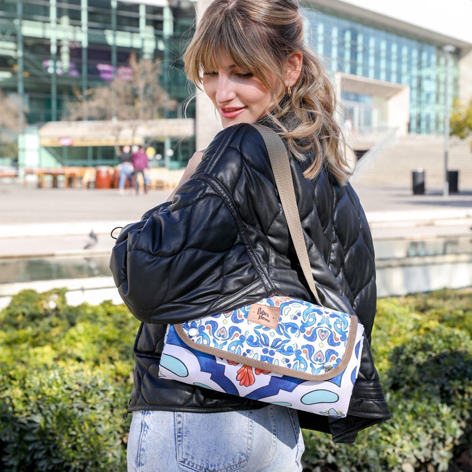 Manta de picnic anti manchas XL mosaico Paper-Home-2