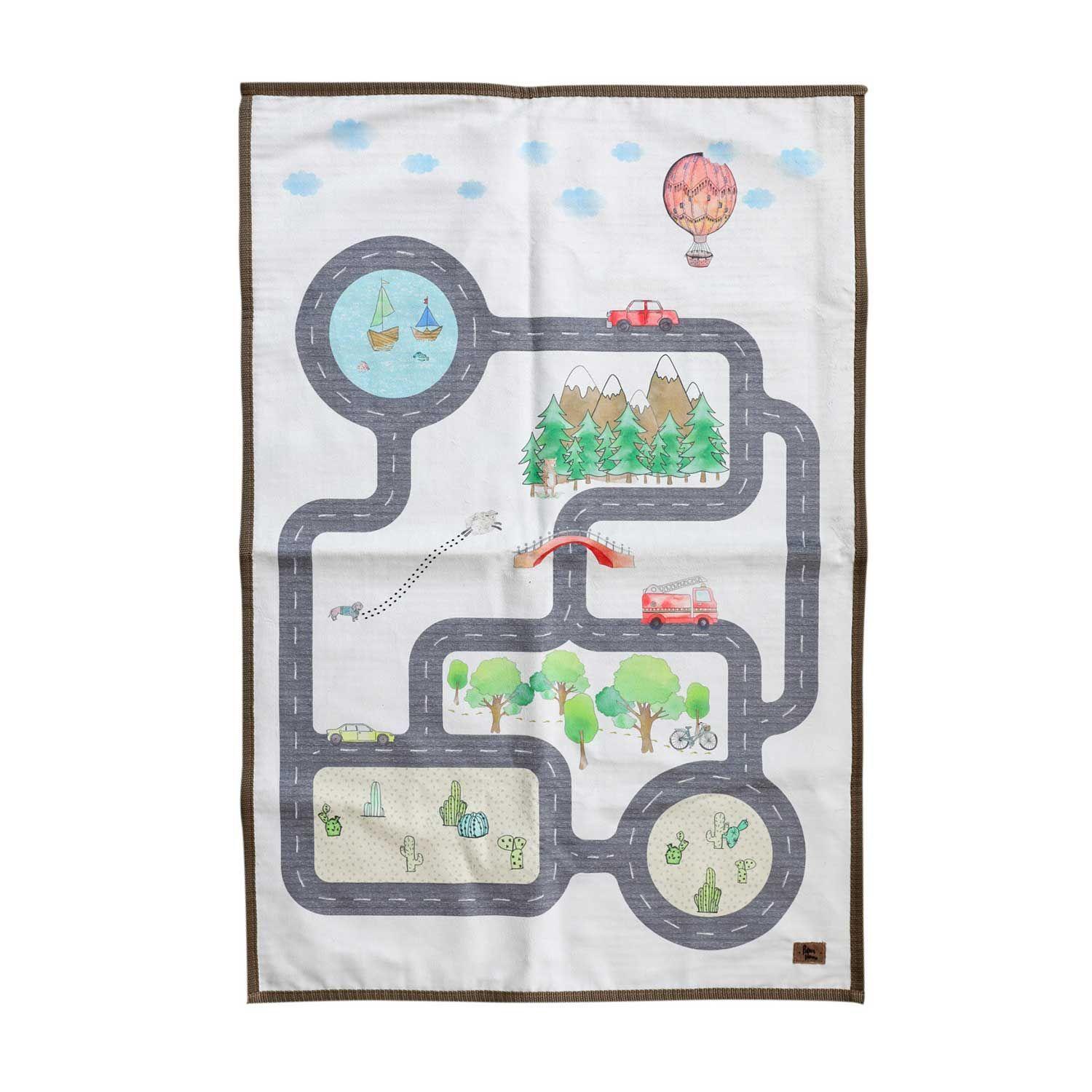 Alfombra de juego infantil niños Paper Home-0