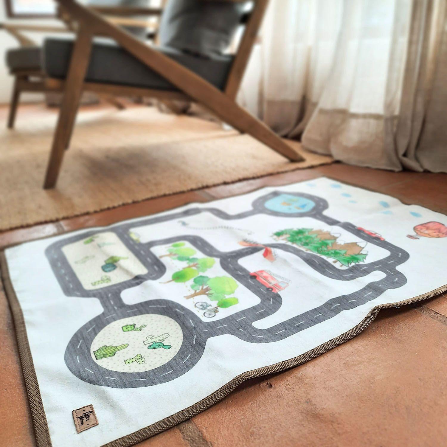 Alfombra de juego infantil niños Paper Home-4