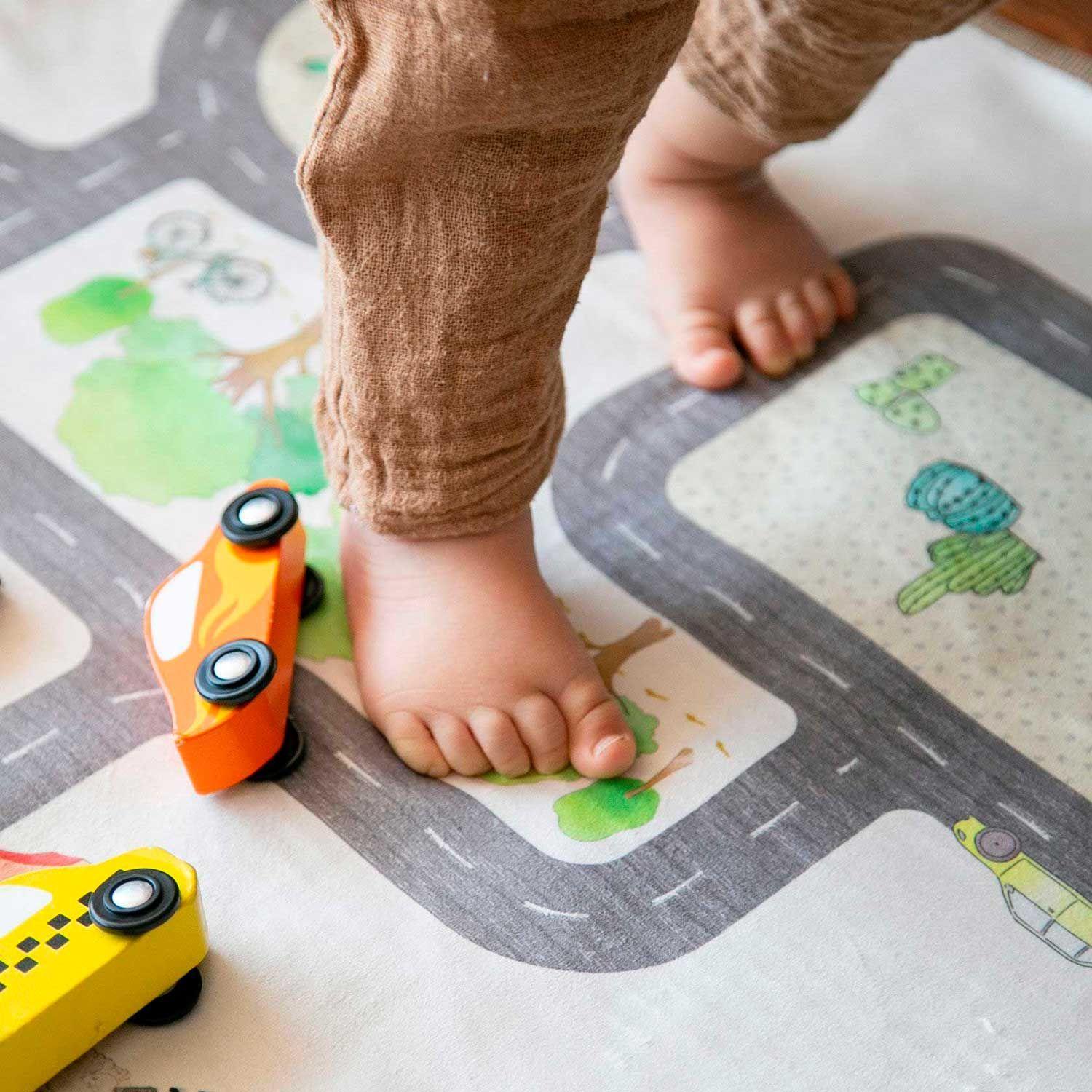 Alfombra de juego infantil niños Paper Home-1