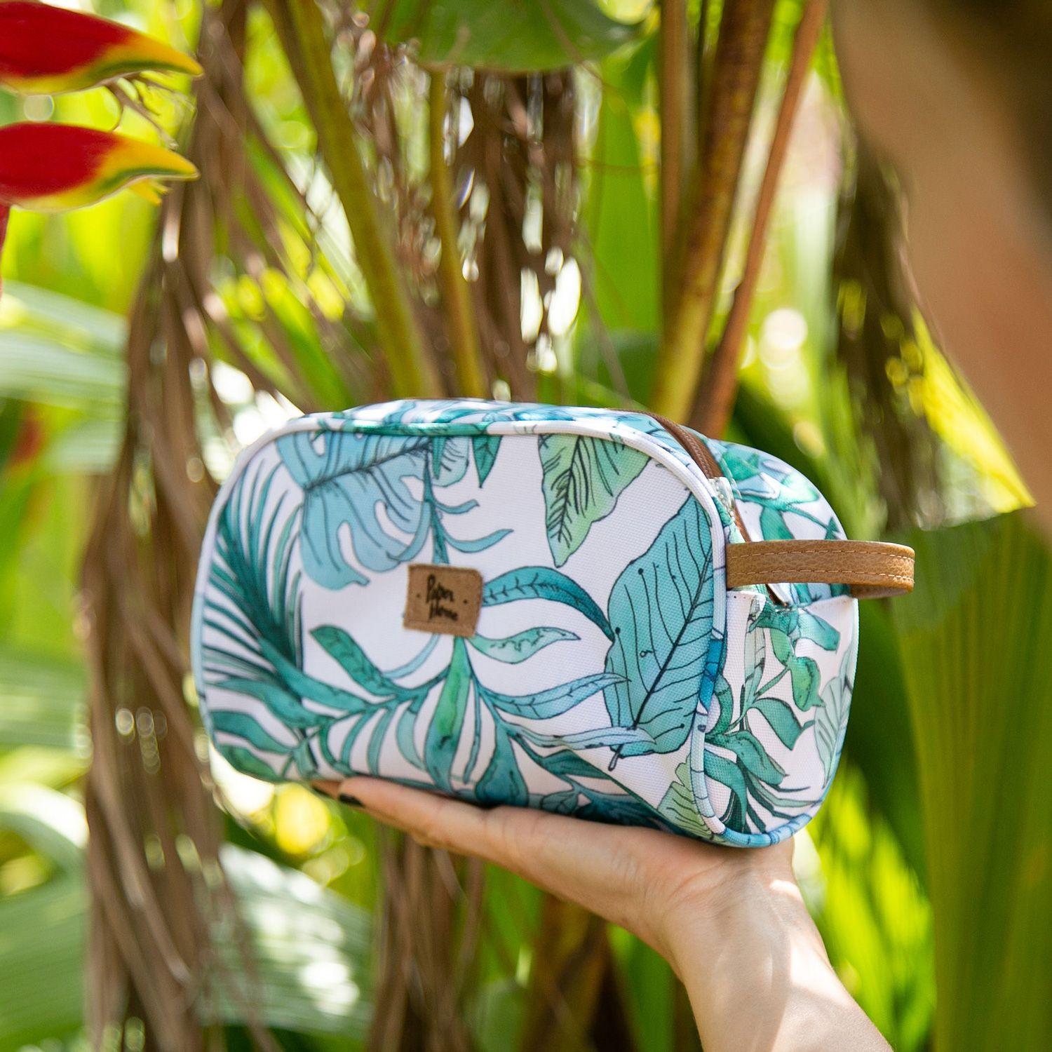 Estuche cosmetiquero sustentable botánico Paper Home-6