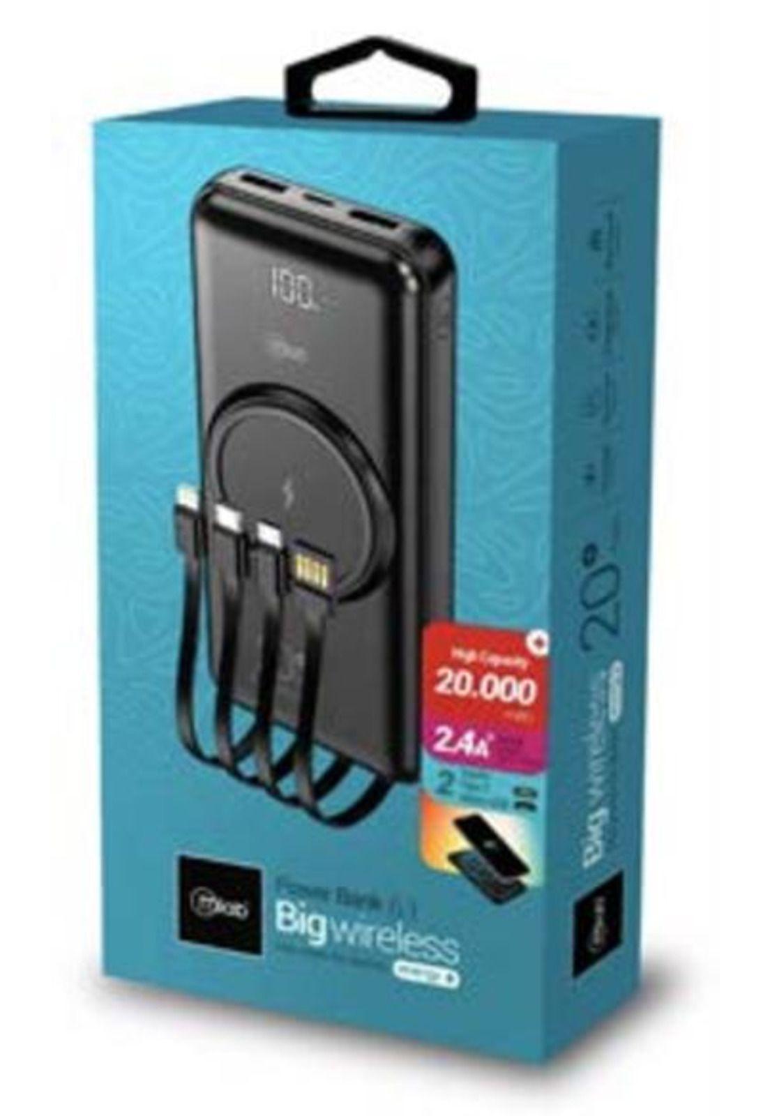 Power Bank 6.1 Big  Wireless 20 Mah Mlab-3