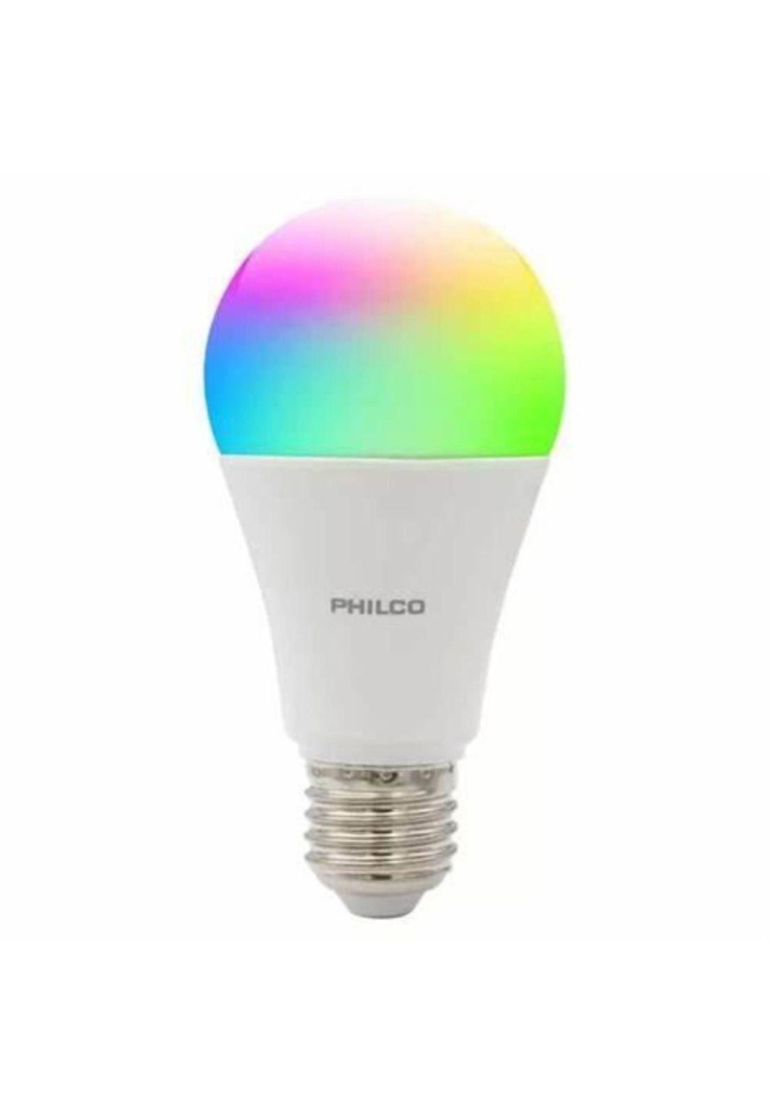 Ampolleta Luz Led Philco Rgb Wifi  Alexa Google Home-0