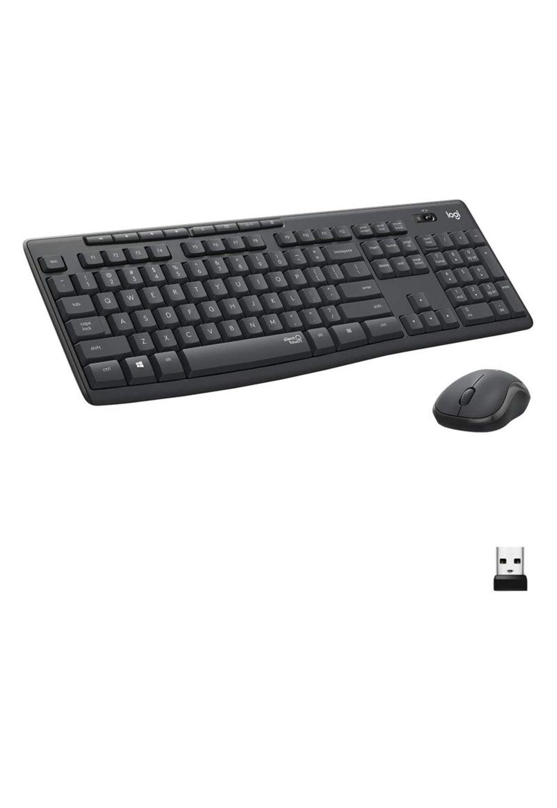 Kit teclado Mouse Inalámbrica Silenciosa MK295-3