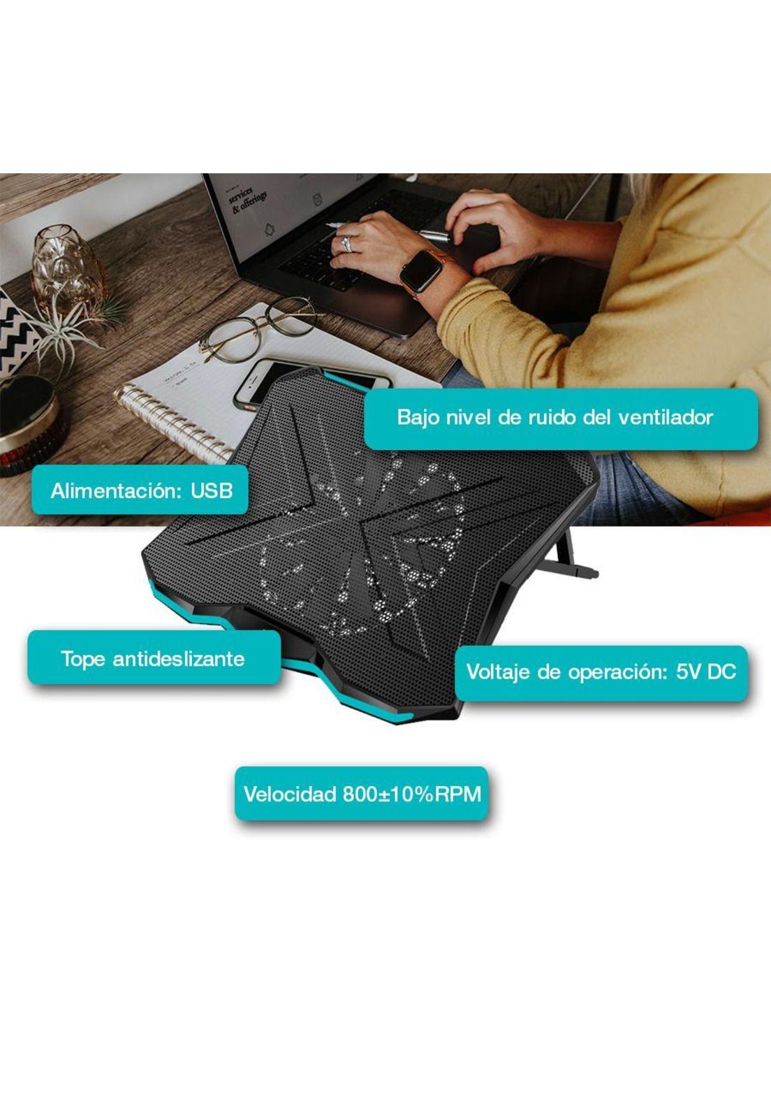 Base Ventilador 3dfx Notebook Gamer 17,3° One Fan-3