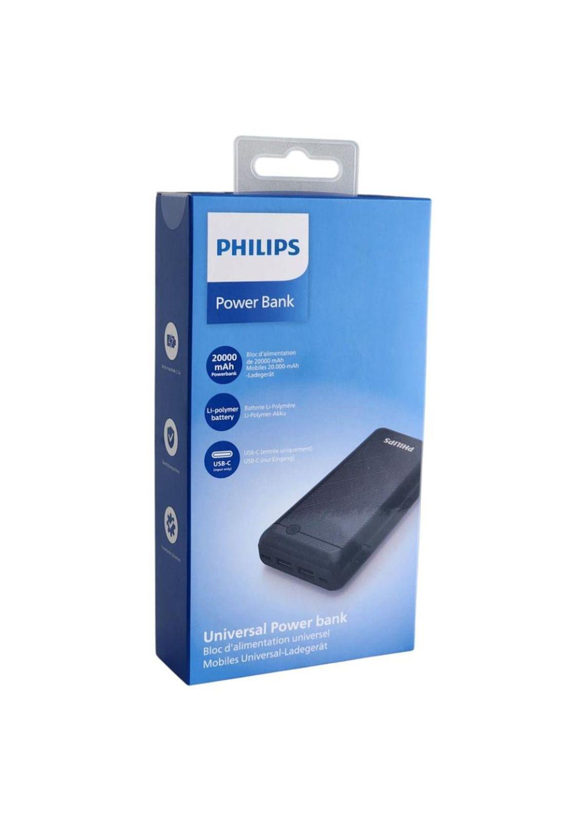 Power Bank Philips  20000mAh   Black Edition-4