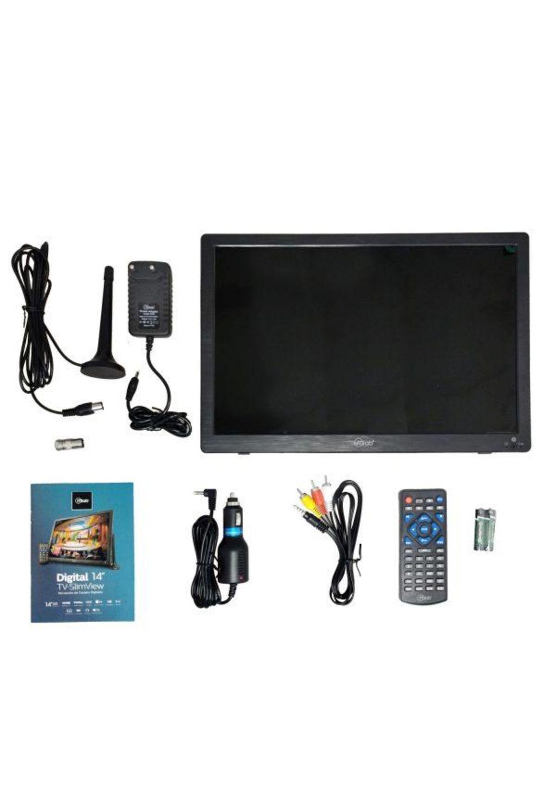 Televisor Portátil Digital Mlab 9452 14" SlimView HDMI-3
