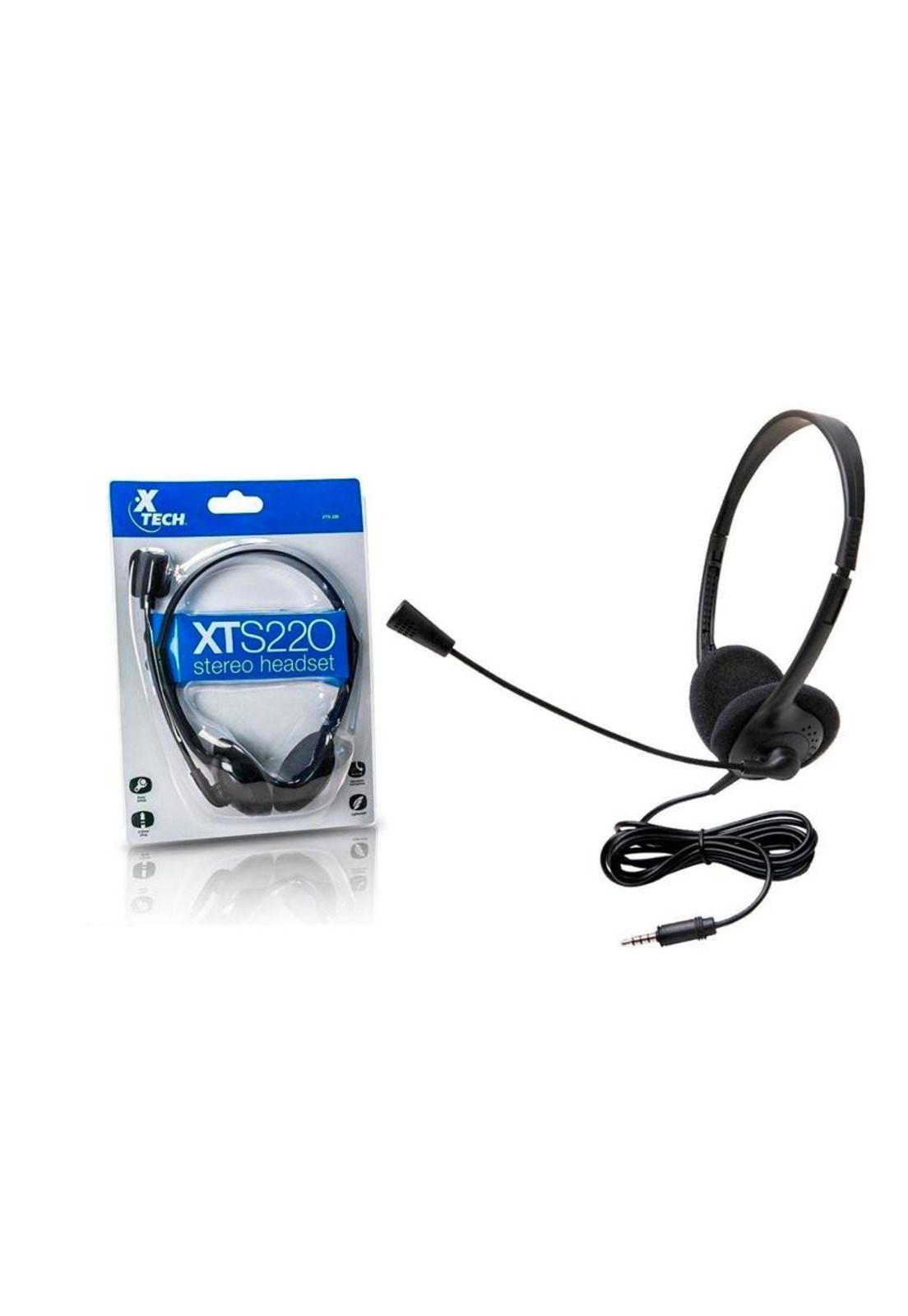 Audífonos con Micrófono Xtech XTS-220 3.5mm Over-ear-2