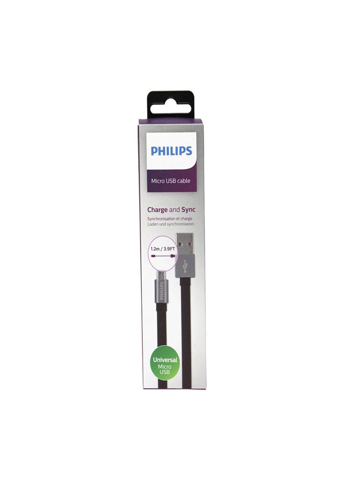 Cable Philips DLC2518F Micro USB 1.2 Mts-6