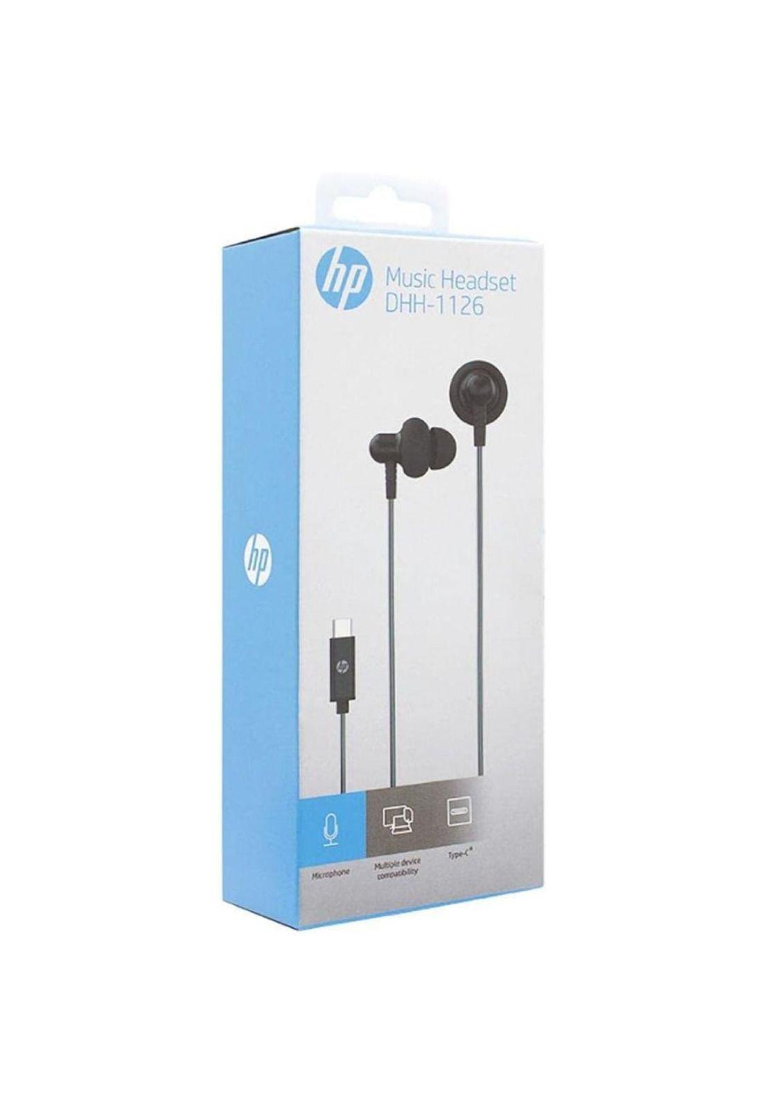 Audífonos HP In Ear DHH-1126 USB-C   Negro-3