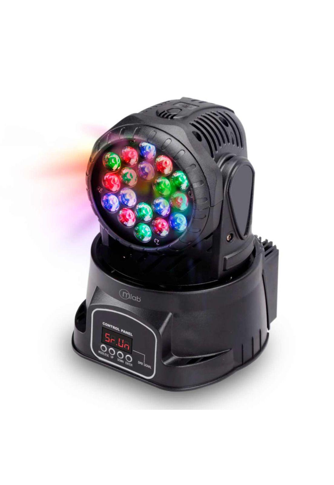 Luz de Fiesta Mlab Robot LED Light Wash Moving-0
