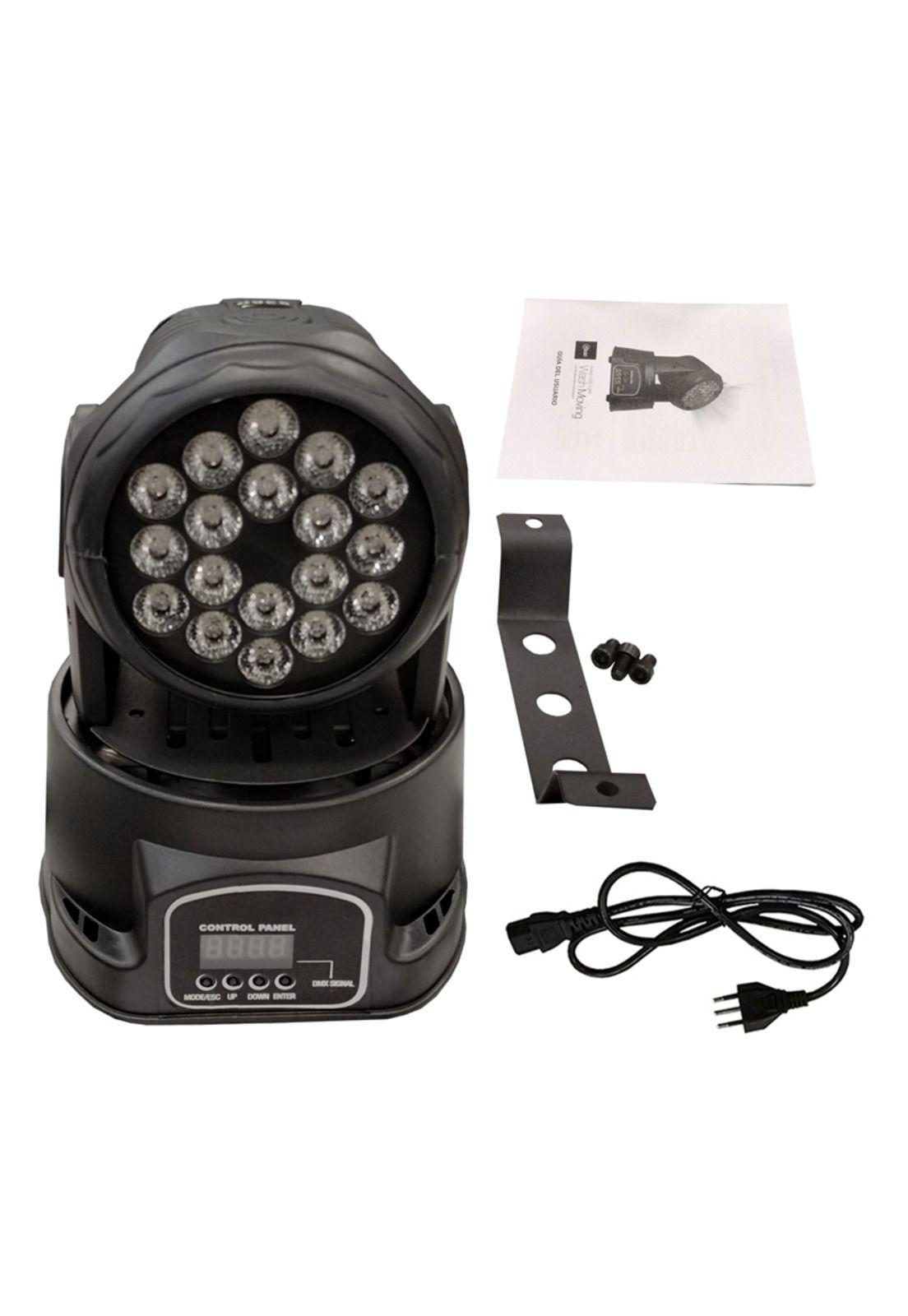 Luz de Fiesta Mlab Robot LED Light Wash Moving-6