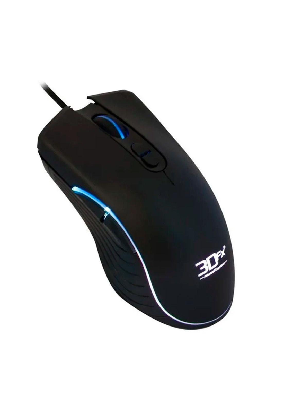 Mouse gamer 3dfx Acidrain 6 botones 4800 dpi-0