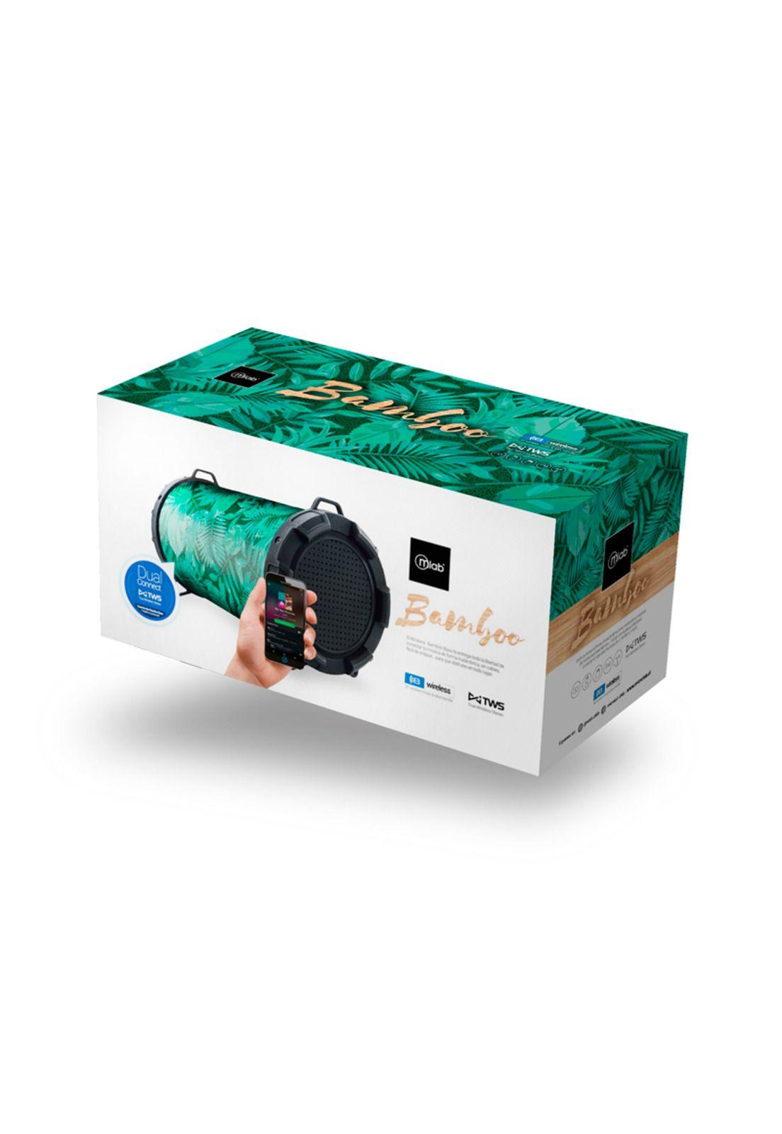 Parlante Bluetooth ZUKABASS Bamboo Mlab 8883-2