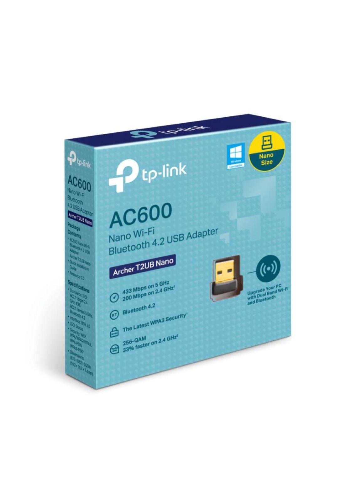 TP-Link Nano 2-en-1 USB Bluetooth WIFi adaptador AC600-1