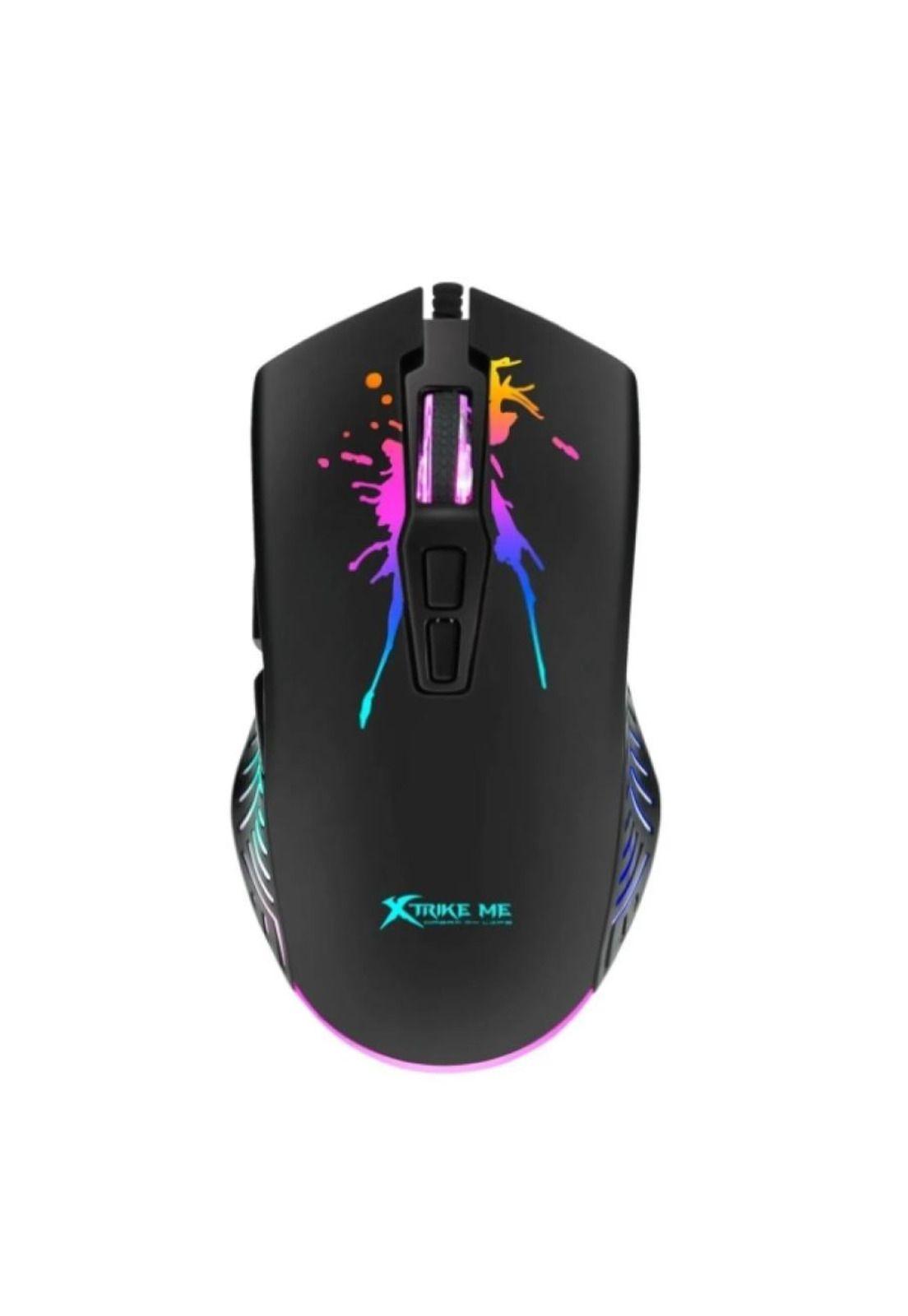 Mouse Gamer Xtrike Me Gm-215 Rbg 7 Botones   Fx-2