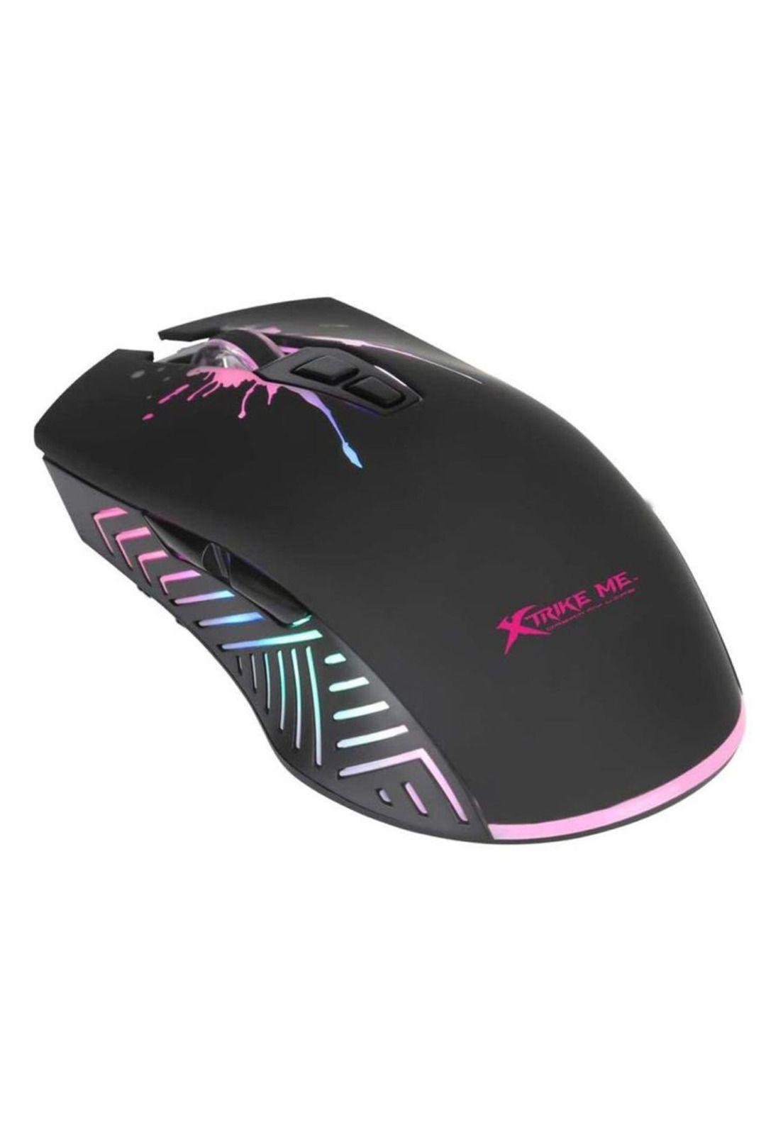 Mouse Gamer Xtrike Me Gm-215 Rbg 7 Botones   Fx-4