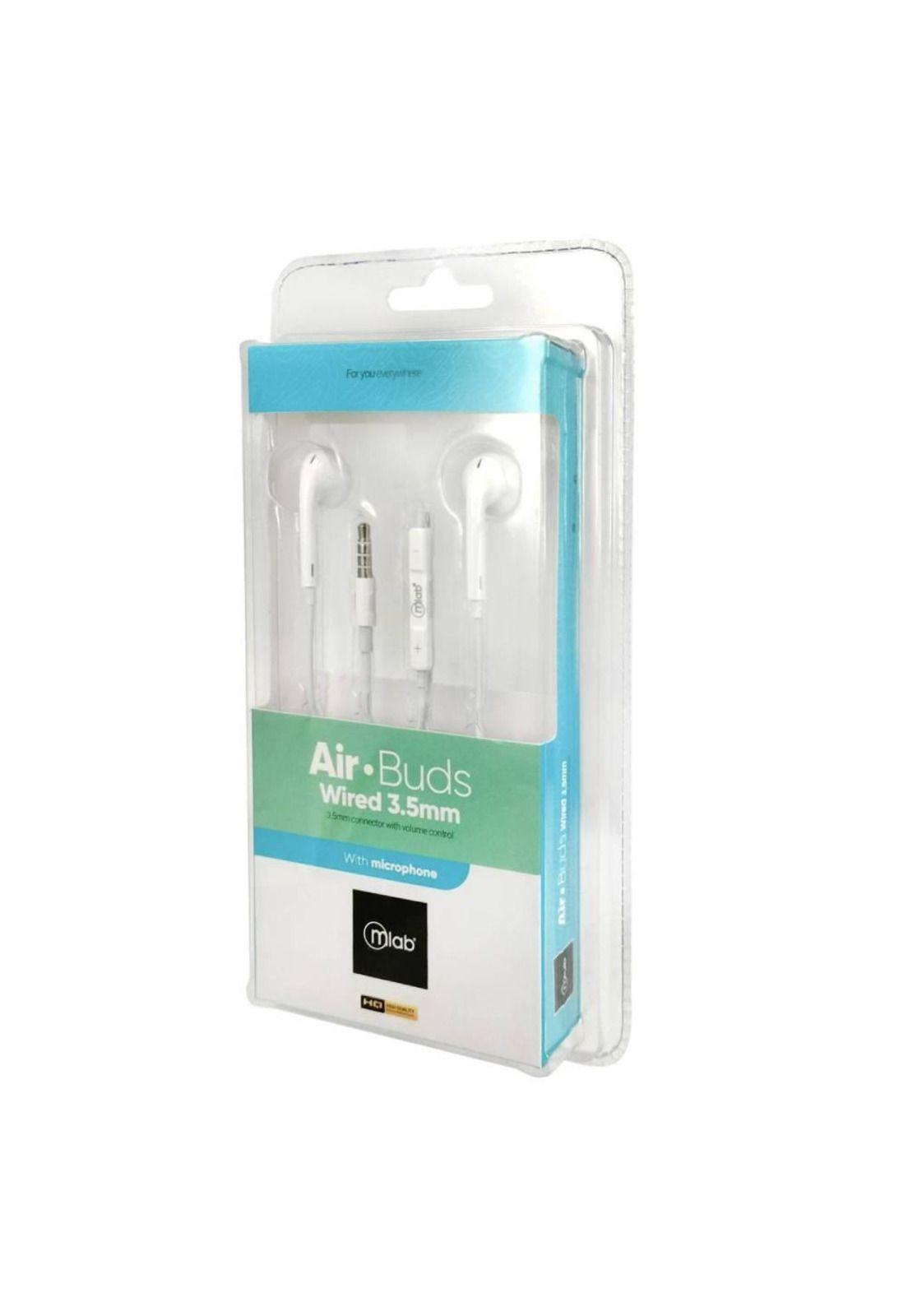Audífonos Mlab 9369 Air Buds Wired Lightning 3.5mm-2