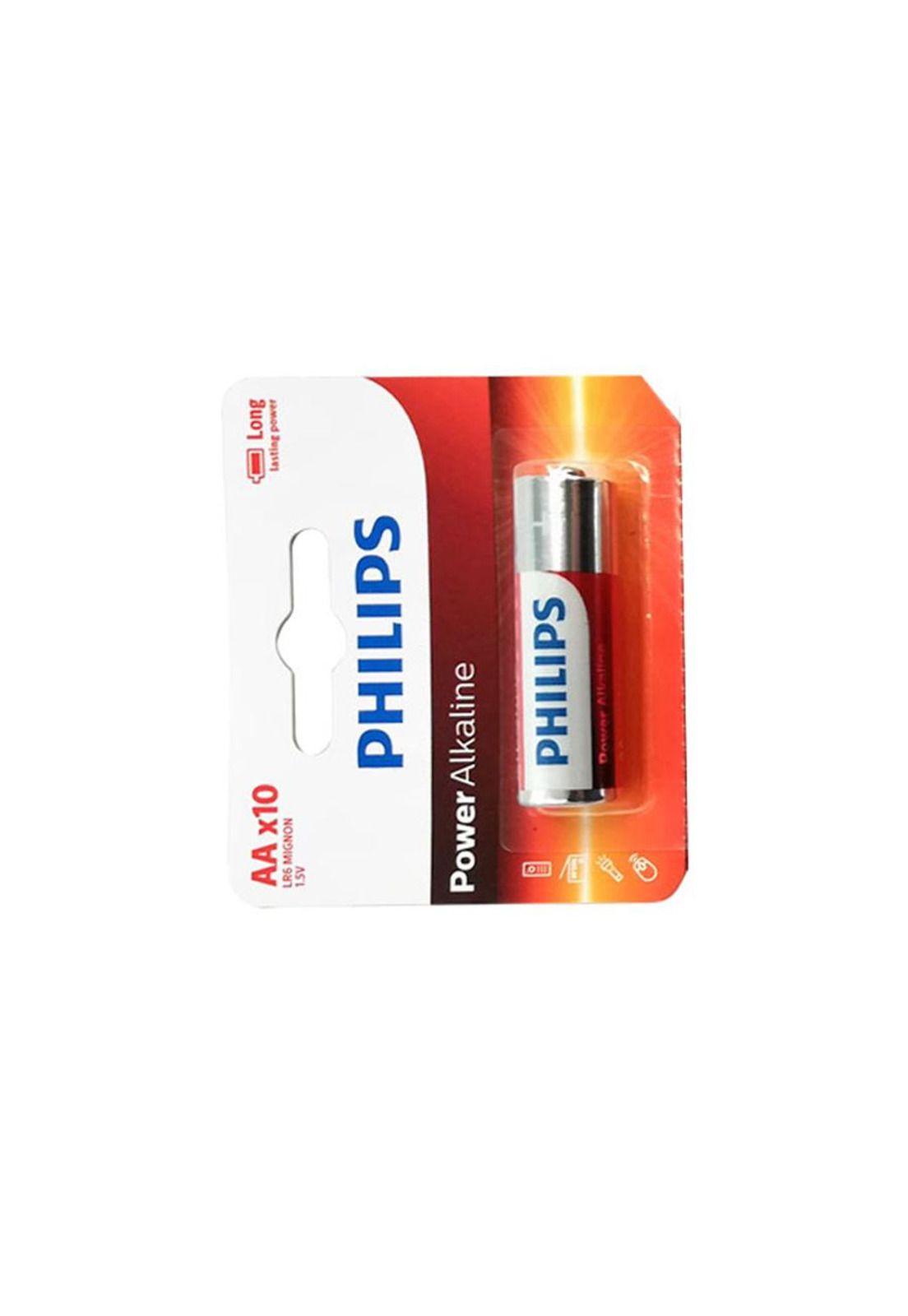 Pilas Philips Alkaline Aa Pack 10 Pcs  Mlab-2