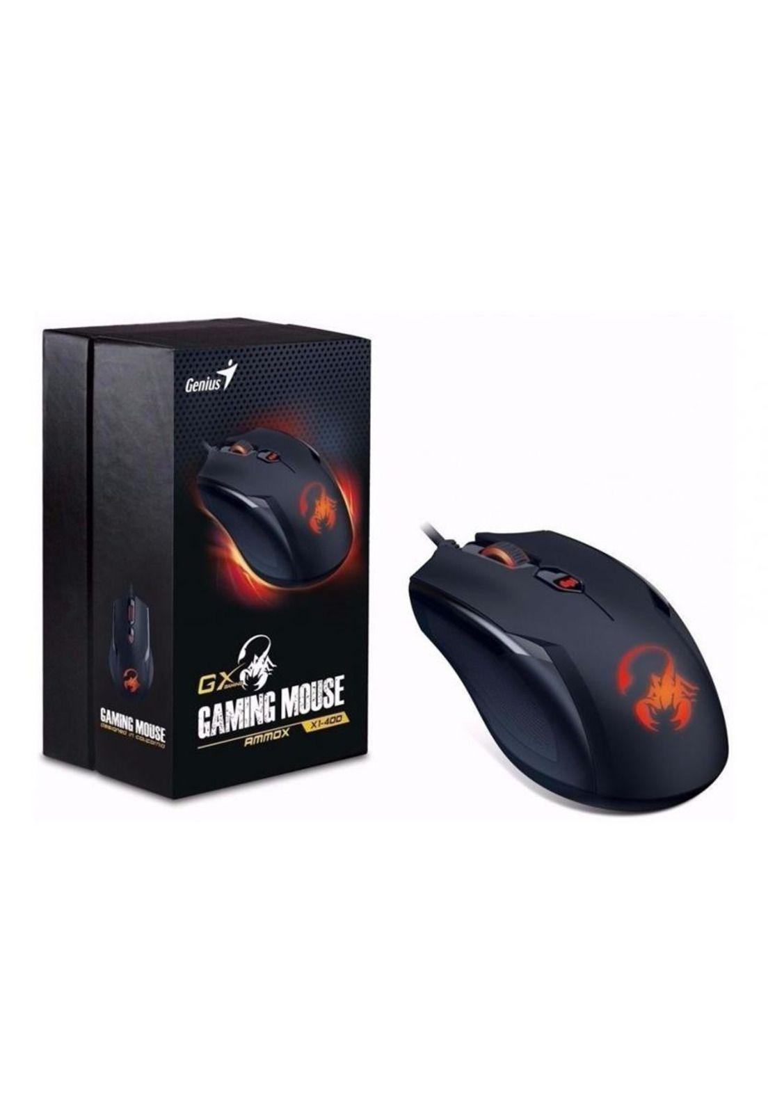 Mouse Gamer Genius X1-400 RGB 4 Botones 3200 DPI-6