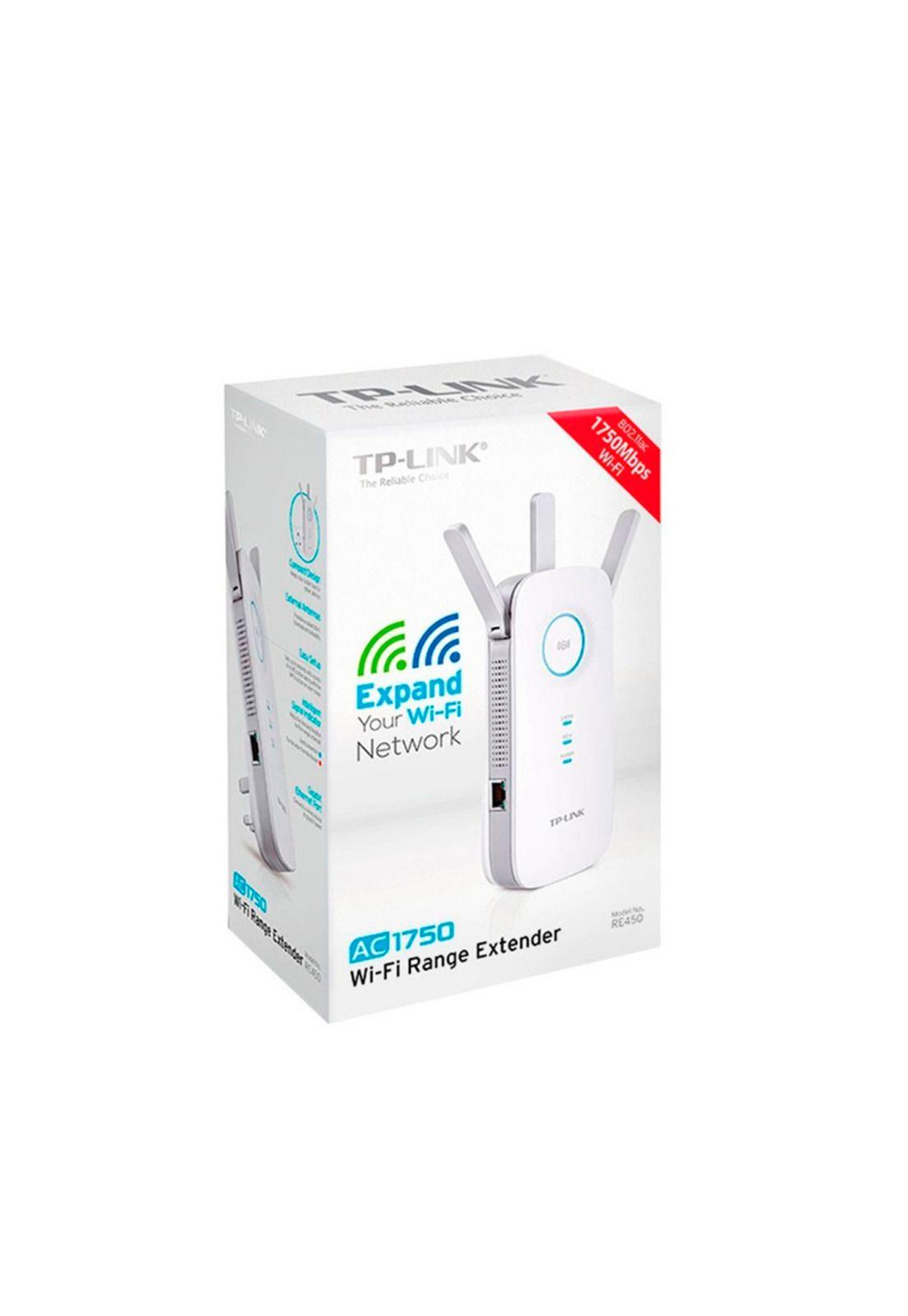 Extensor Repetidor Tp-Link Re450 Dual Band Wifi AC1750-4