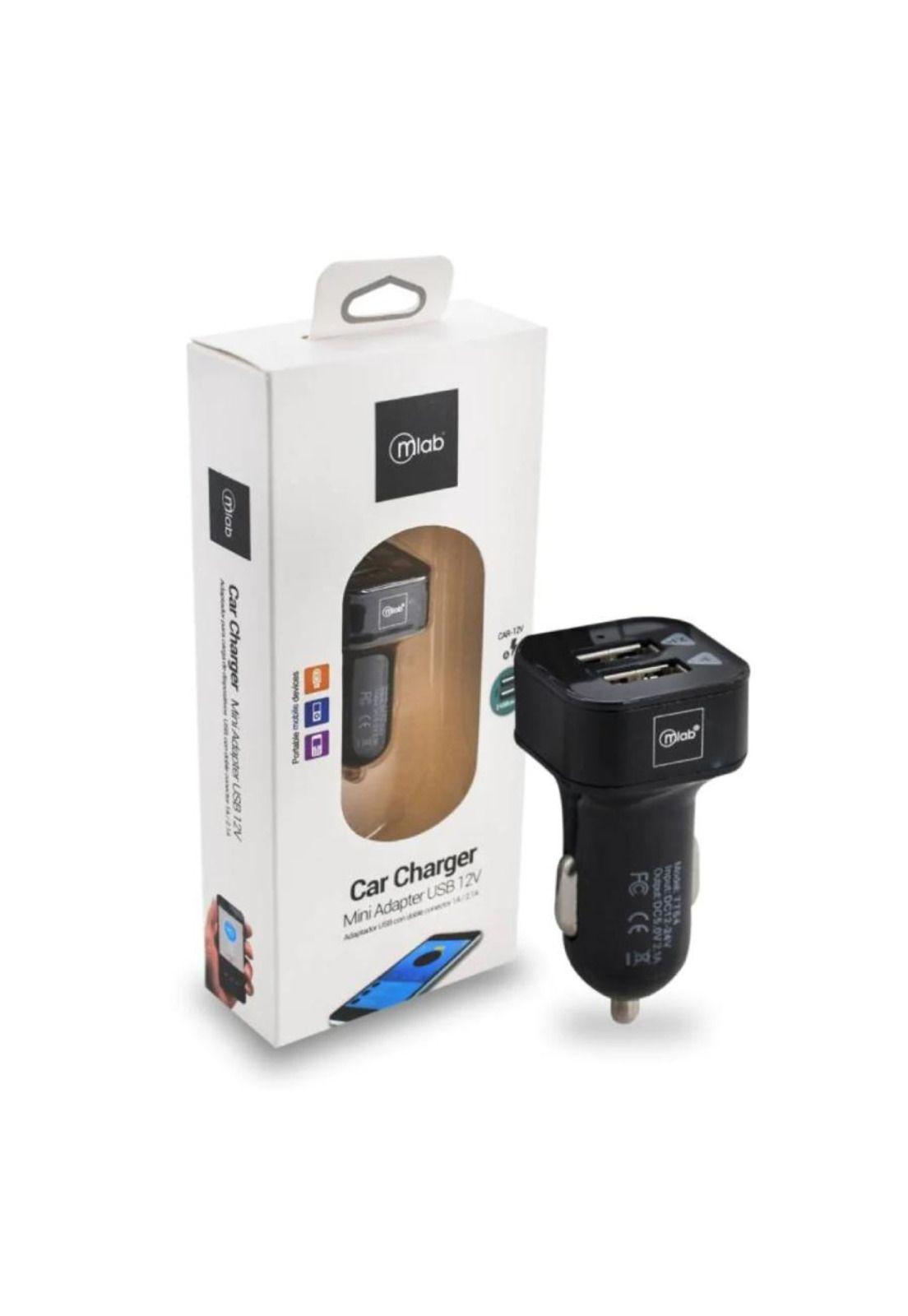 Adaptador Automóvil Mlab 12V 2 Usb-2