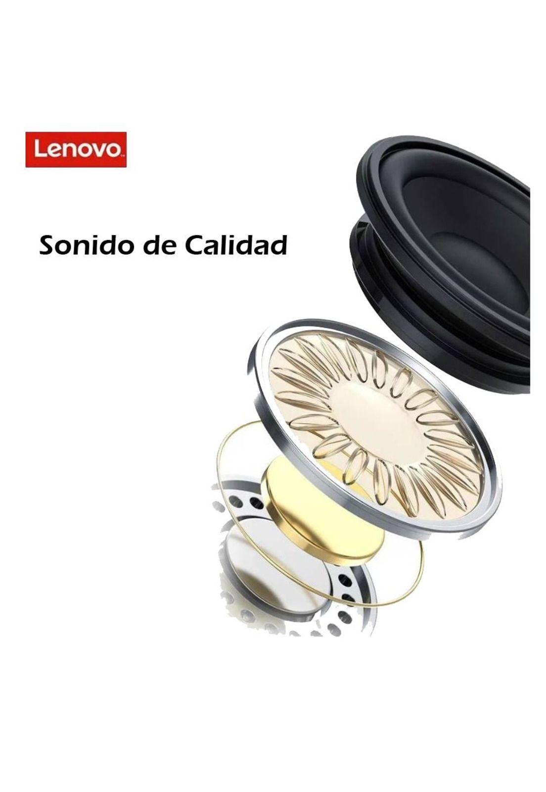 Audifono Inalámbrico Lenovo Tws Bluetooth Negro-4