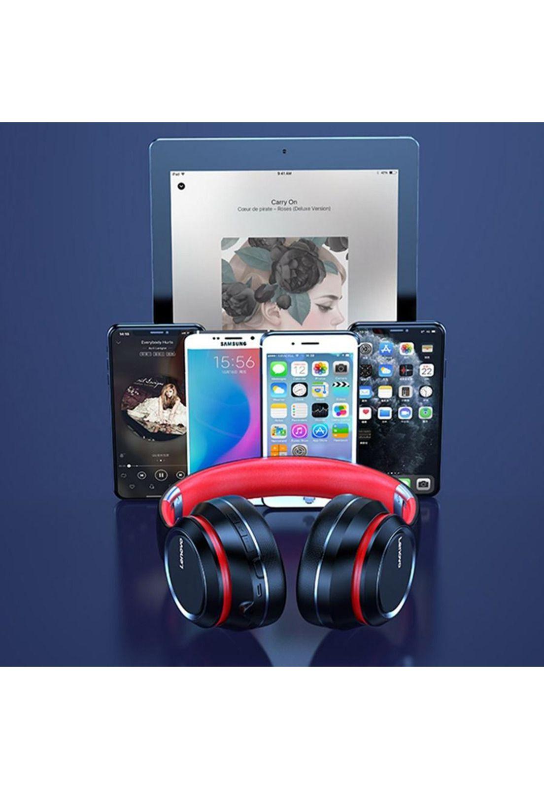Audífonos Over Ear Lenovo Inalámbrico Bluetooth Fx-3