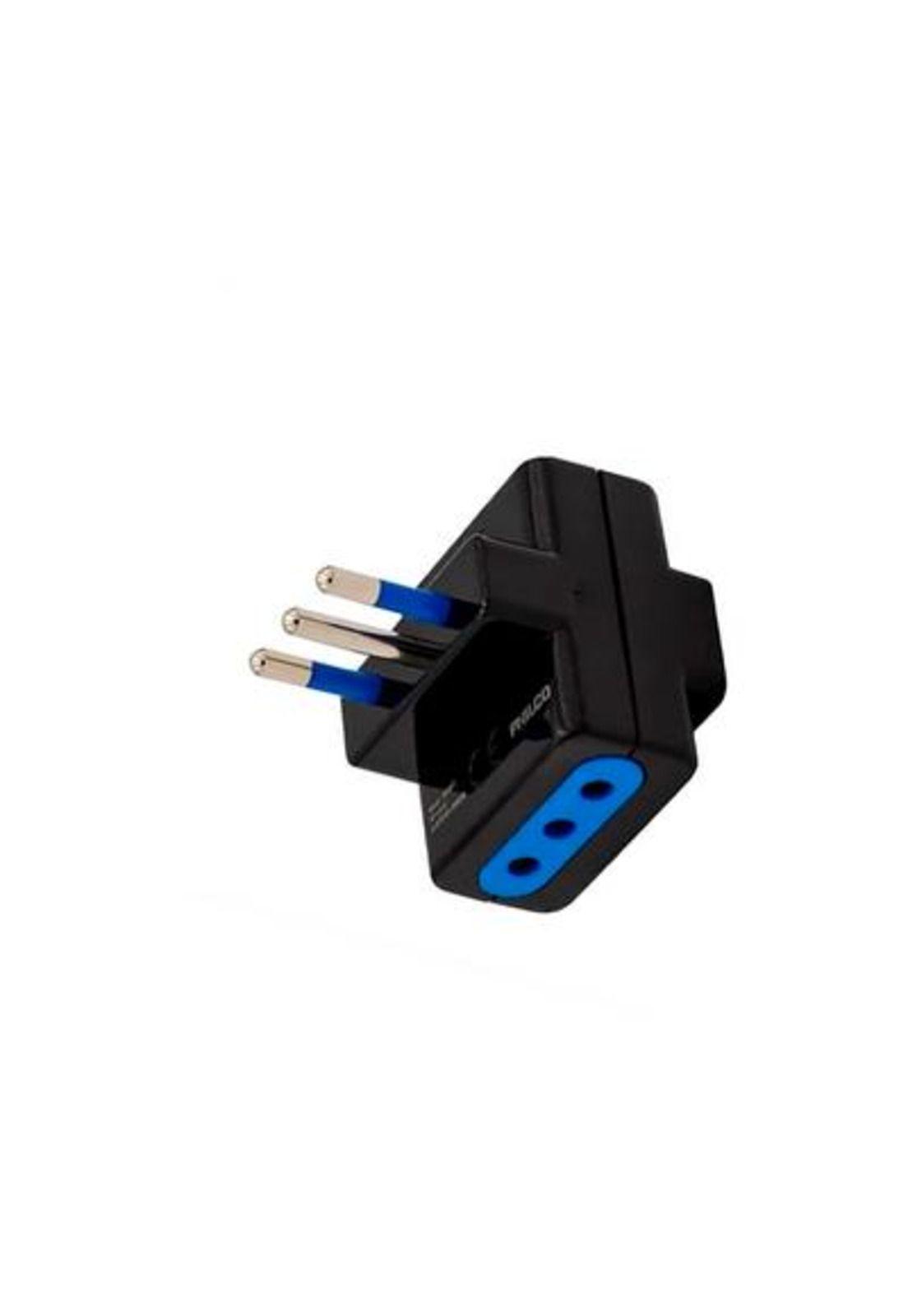 Adaptador Triple 78547 Negro Philco-0