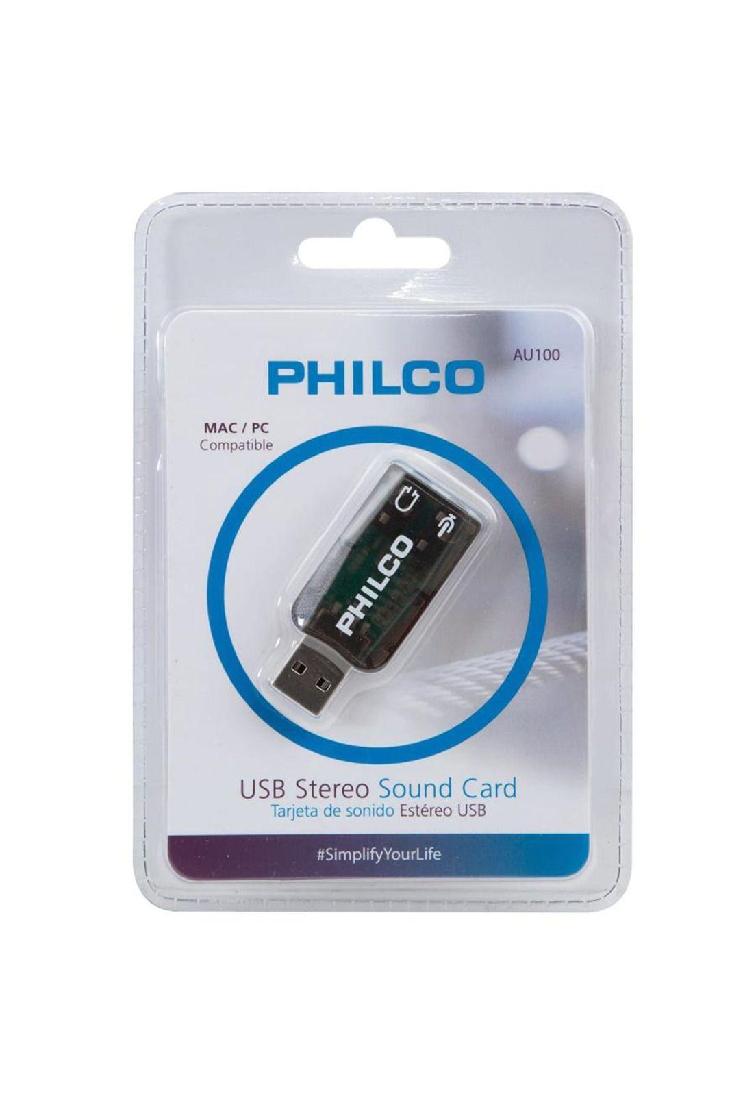 Adaptador de Audio Philco Usb-3
