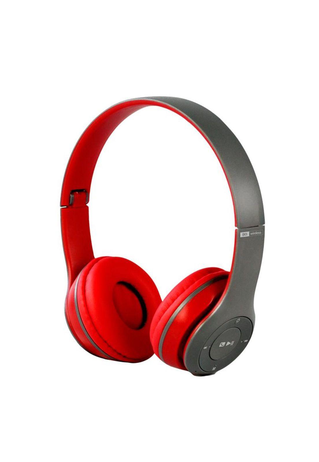 Audífonos Over Ear Smart Bass Bluetooth Mlab Rojo-1