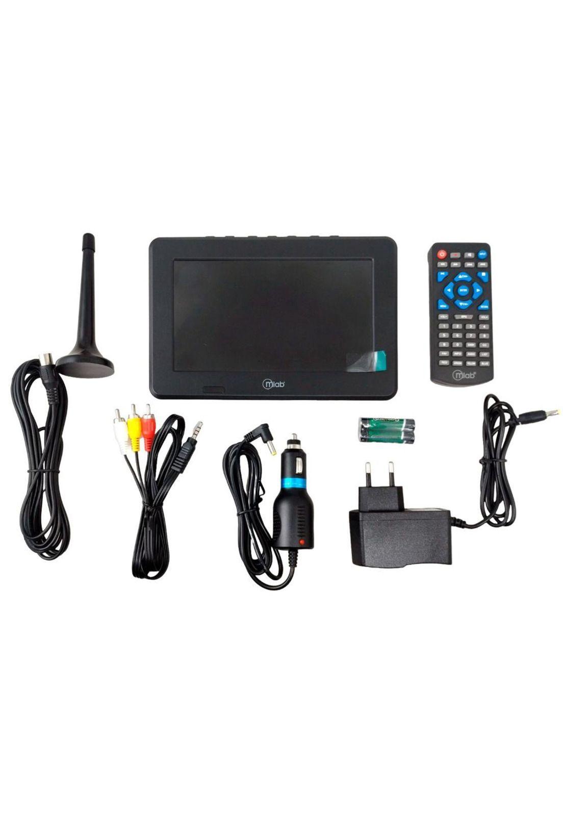 Televisor 7" Mlab Señal Digital ISDB-T 9412-7