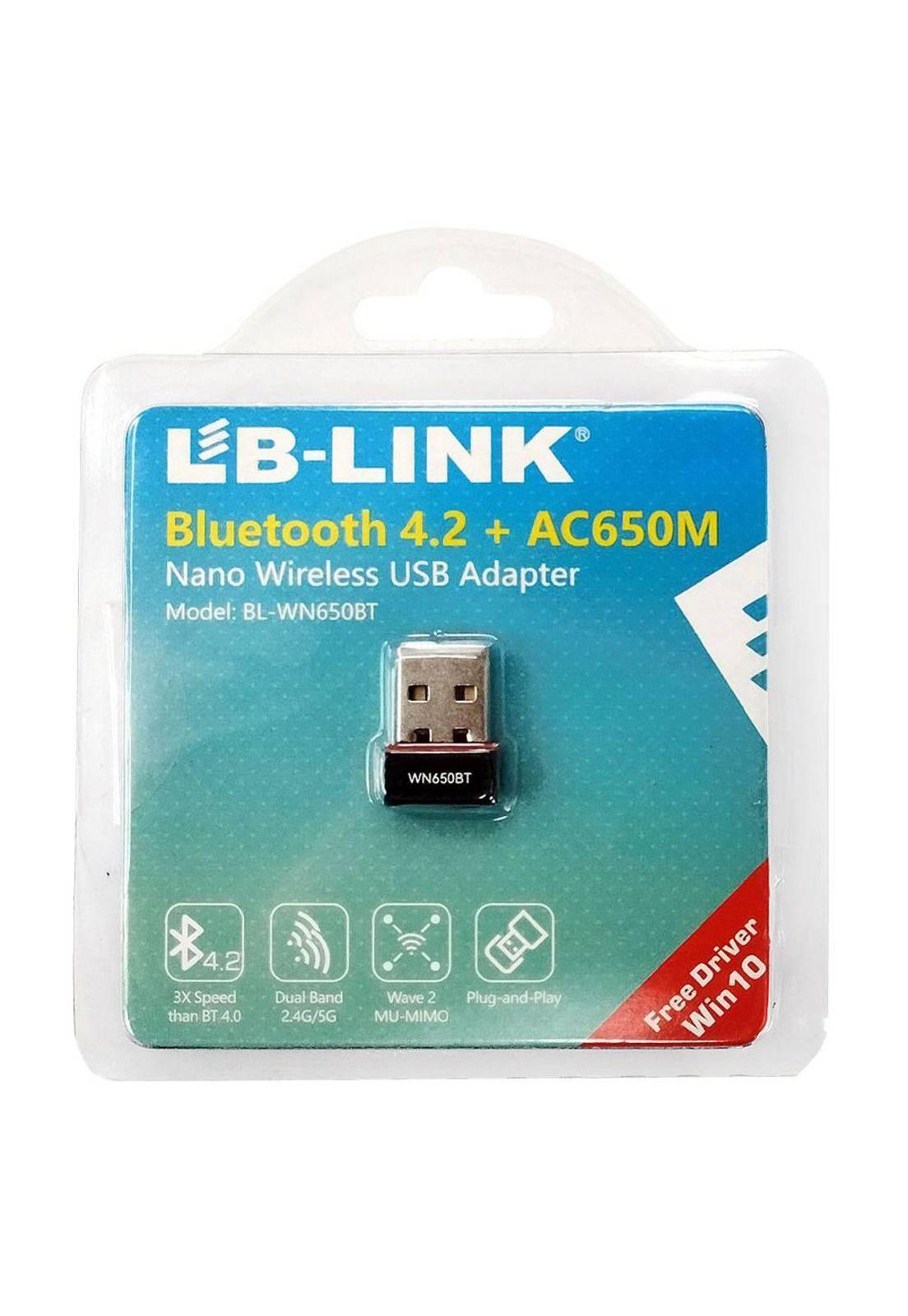 Adaptador LB-Link USB WIFI + Bluetooth Dual Band 650MBPS-4