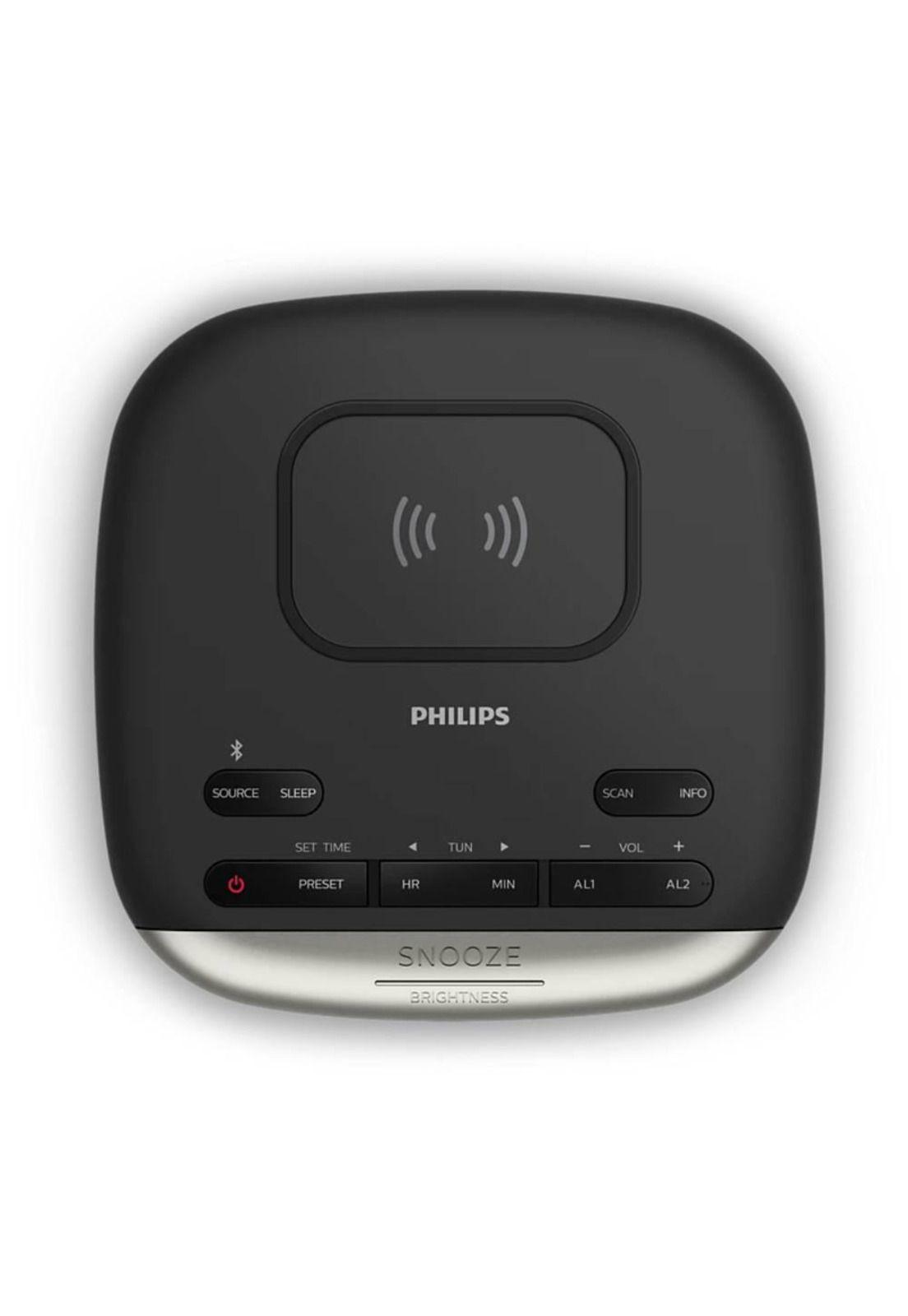 Radio Reloj Despertador Bluetooth Y Cargador Philips TAR7606-2