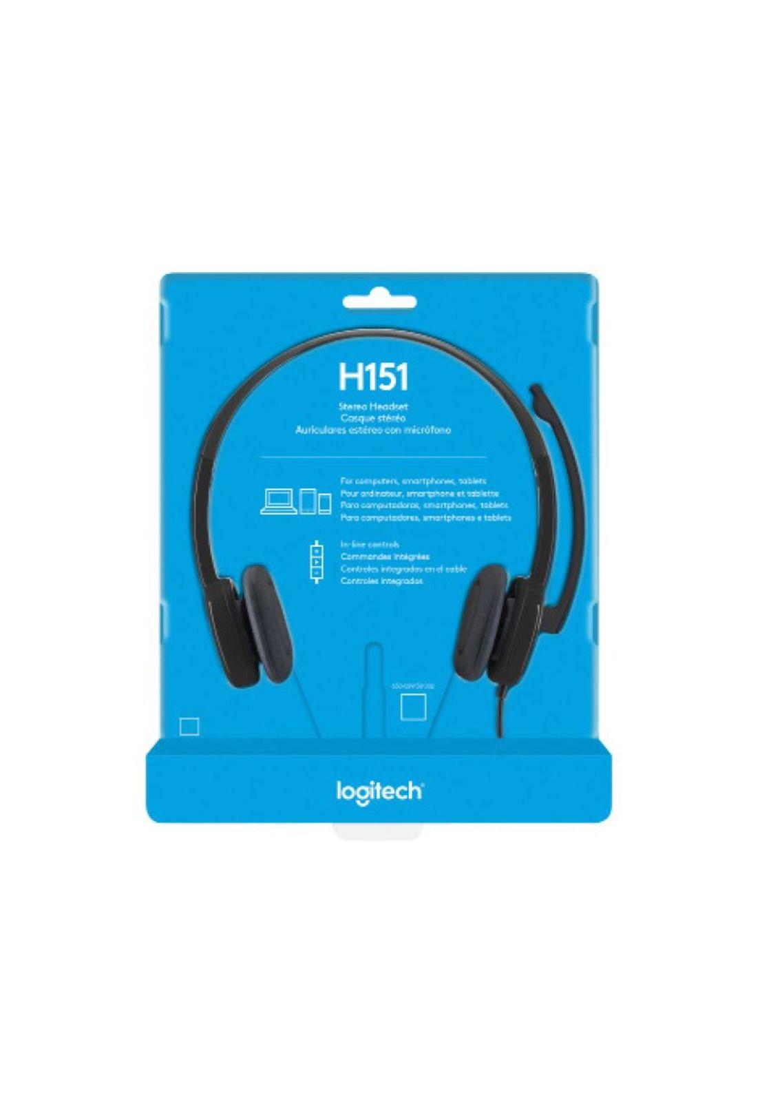 Audífonos Logitech H151 On-Ear-3