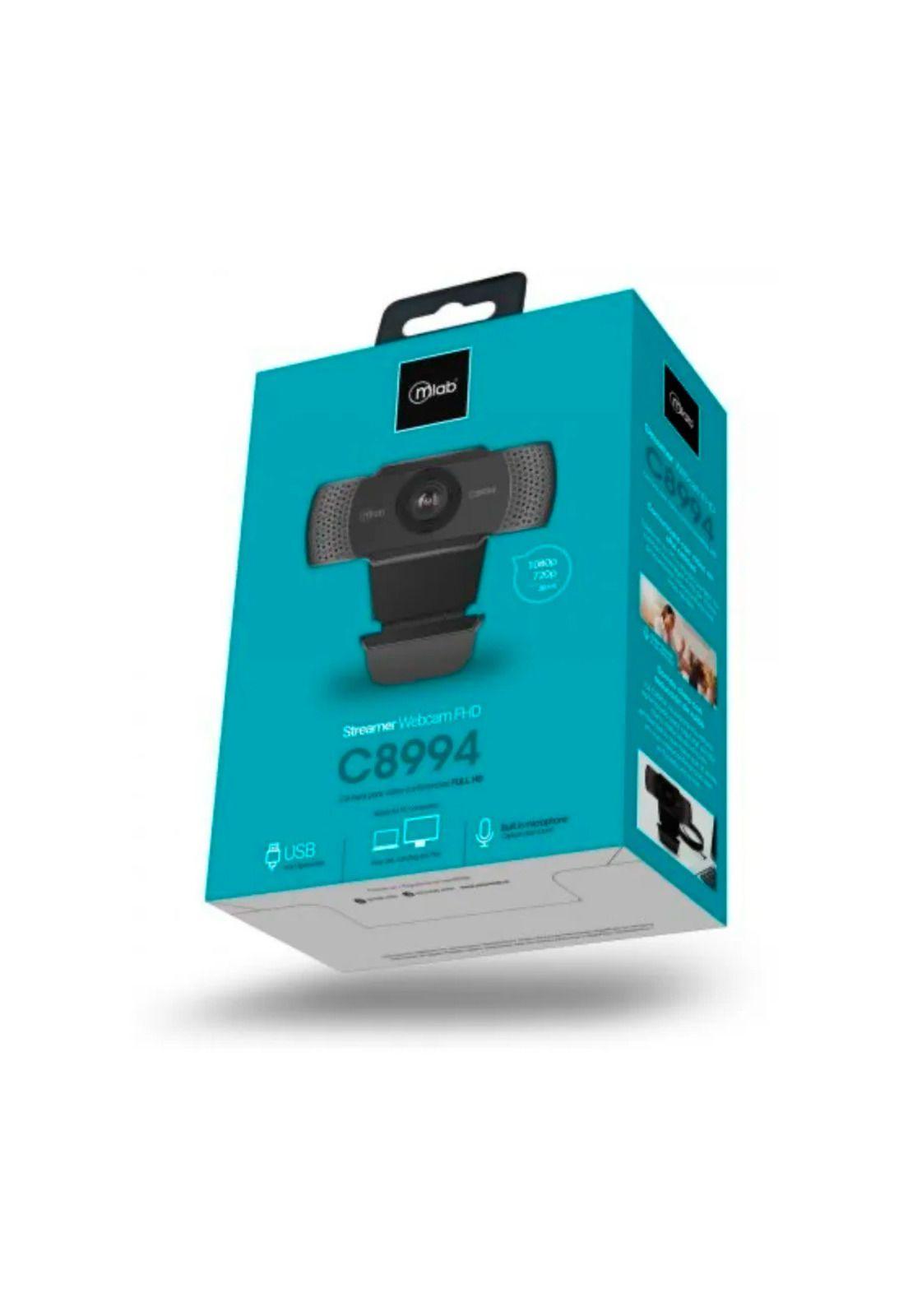 Camara Web con Micrófono Mlab 1920X1080 Full Hd-1