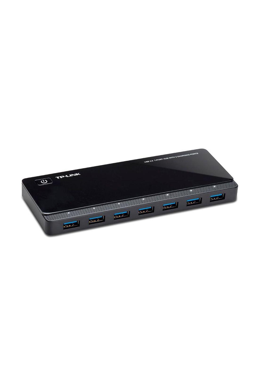 Hub 7 Puertos con dos puertos de carga USB 3.0-5