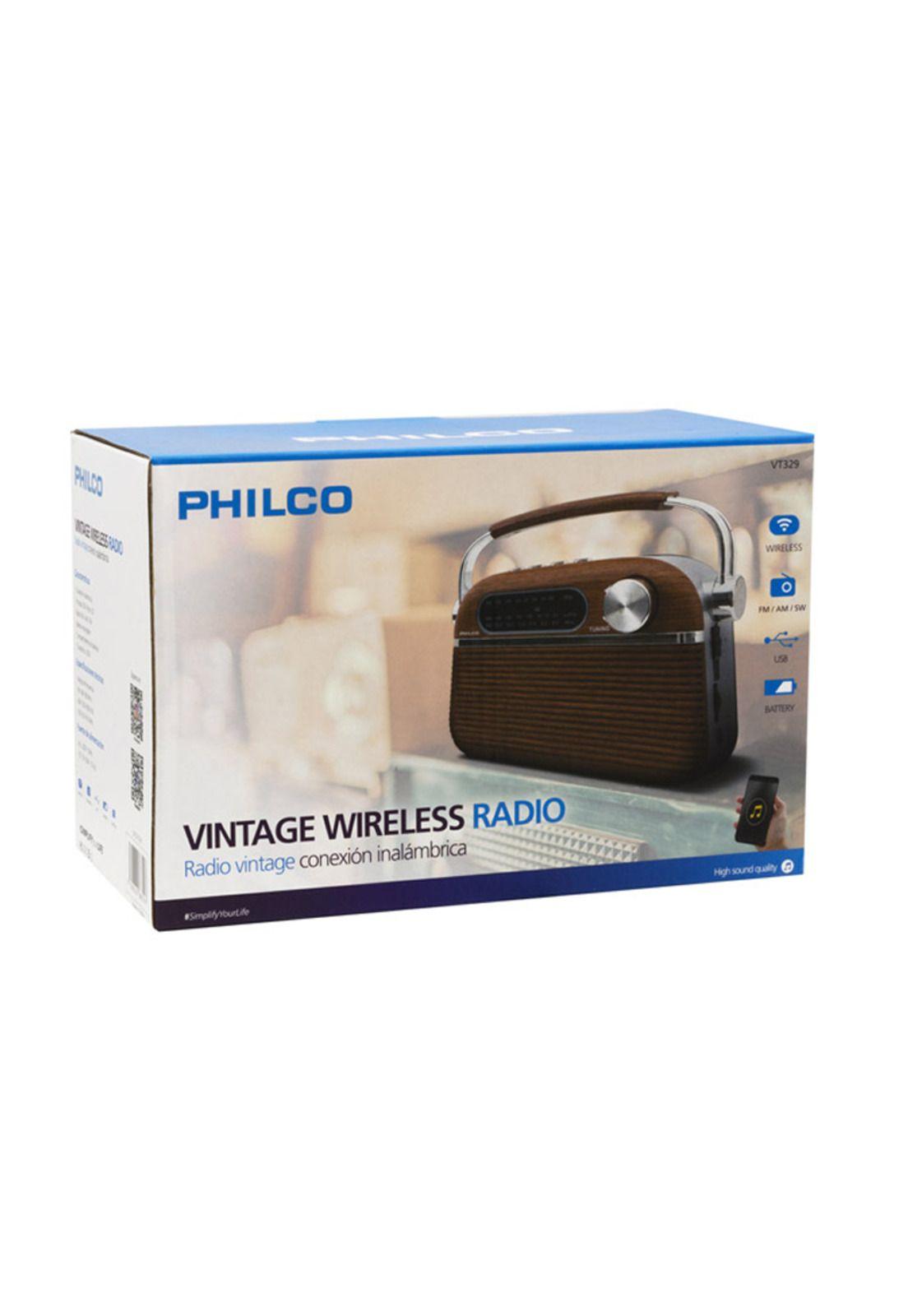 Radio Vintage Bluetooth Philco VT329-3