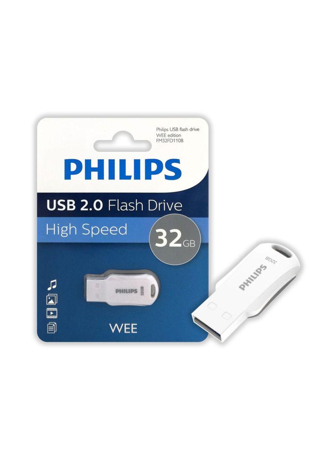 Pendrive Philips Wee 32Gb 2.0 FM32FD110B/97-3