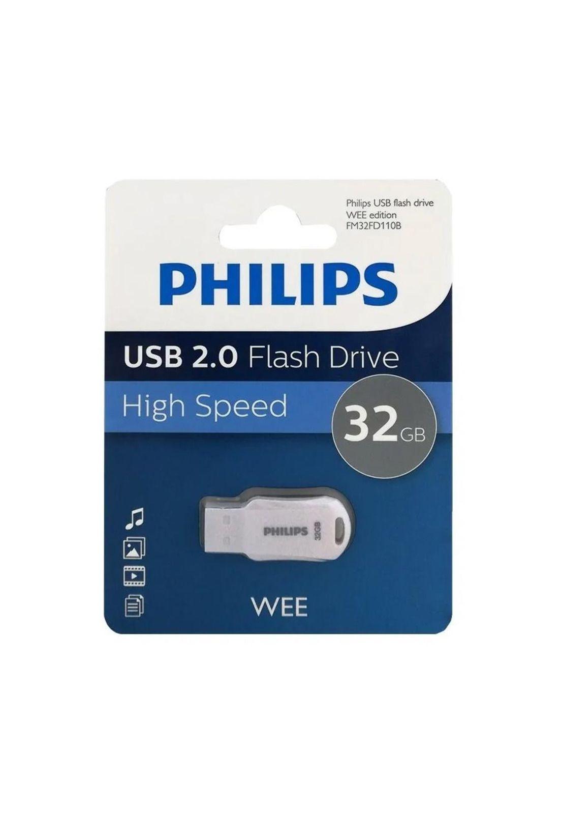 Pendrive Philips Wee 32Gb 2.0 FM32FD110B/97-4