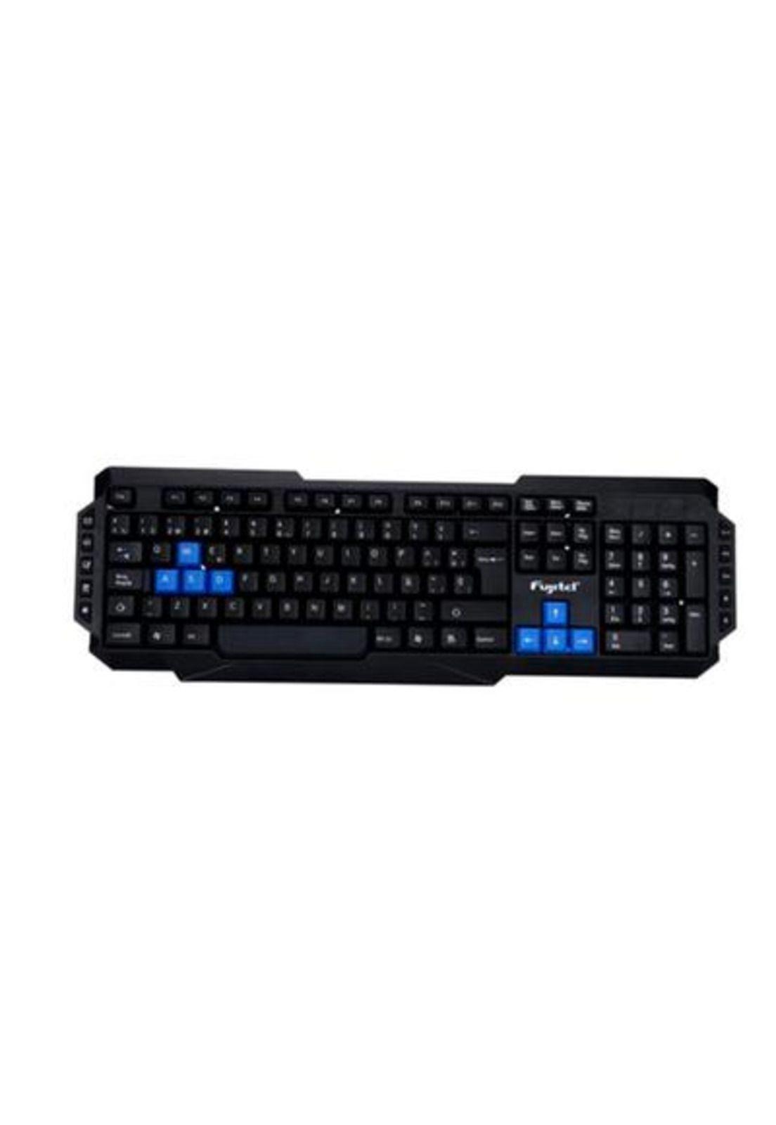 Teclado Inalámbrico Standar Usb 115 Teclas Fujitel Fx-0