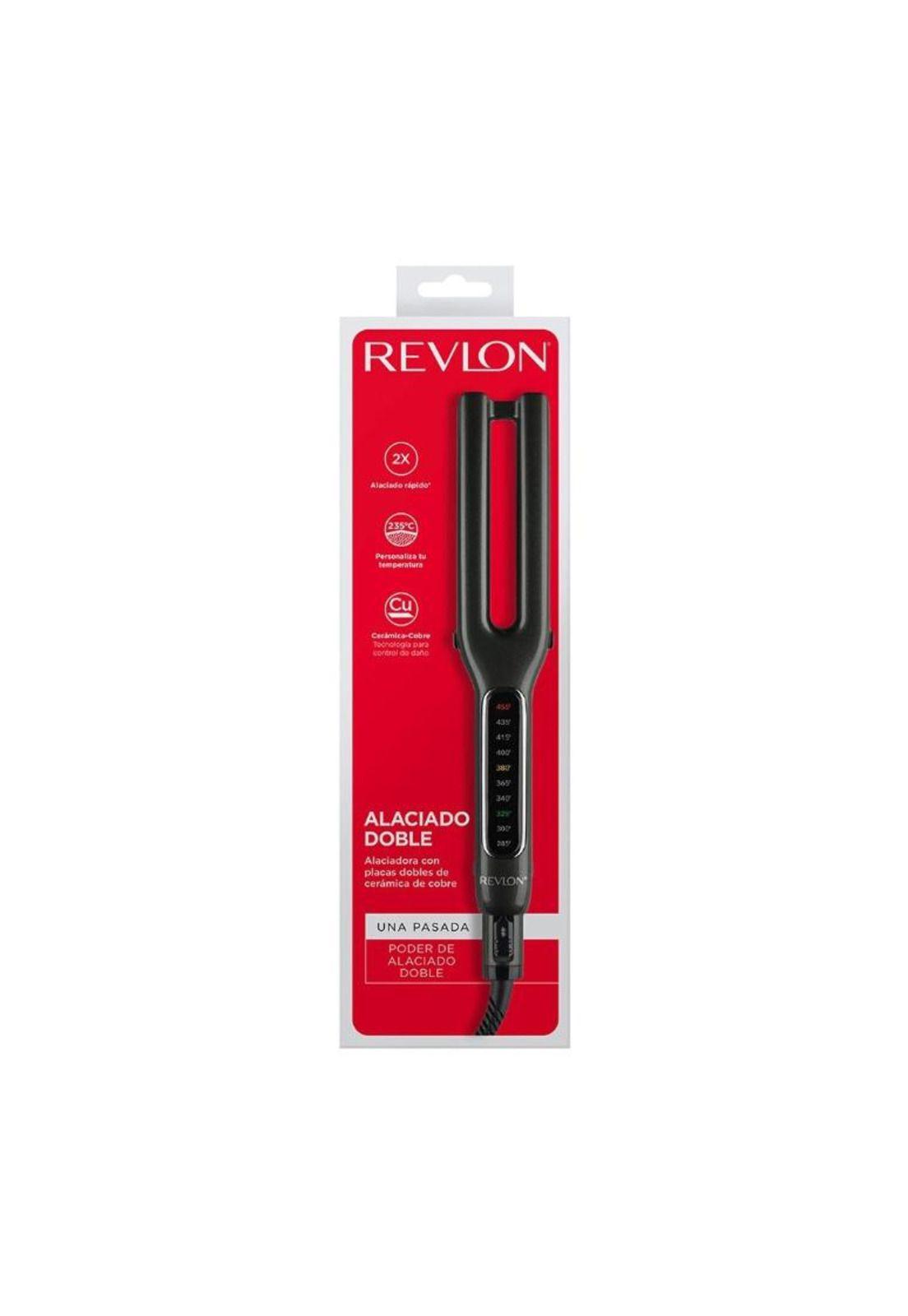 Alisador Revlon Con Placas Dobles De Cerámica De Cobre-3