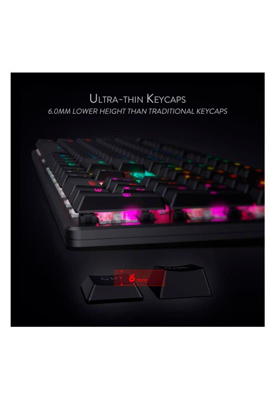 Teclado Gamer Mecánico SHRAPNEL K589 Rgb Qwerty Anti-Ghosting-3