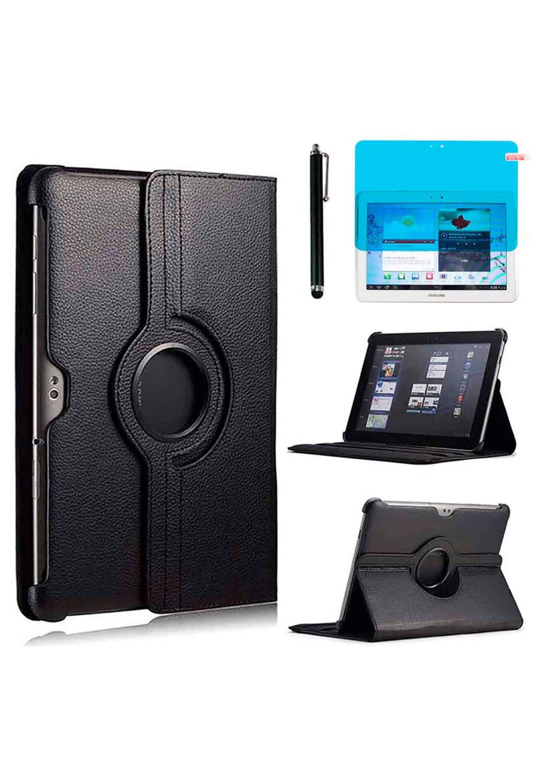 Funda Ipad Rigida Giratoria Negra-2